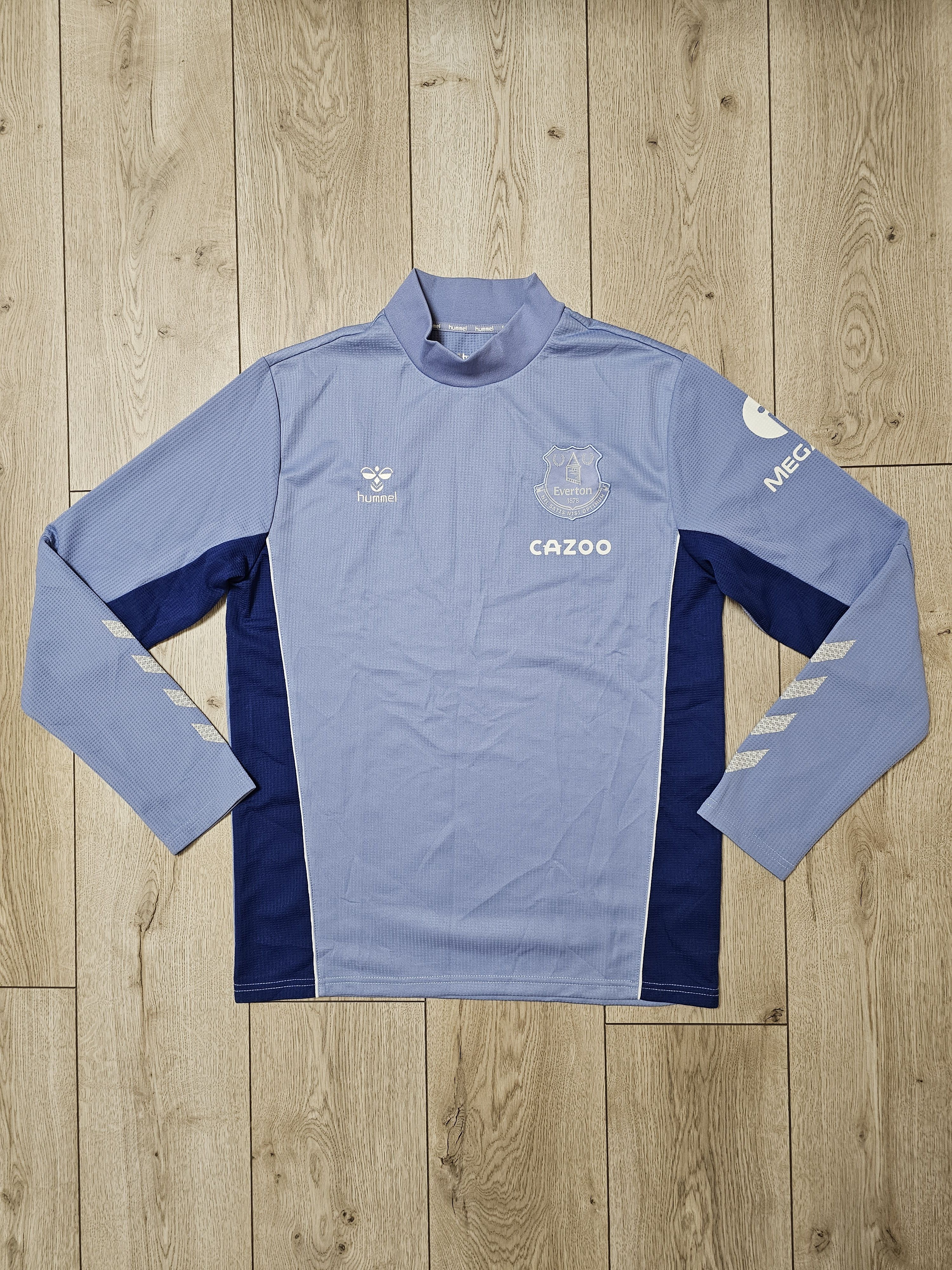 Hummel EVERTON 2022 2023 LONGSLEEVE FOOTBALL SWEATSHIRT SOCCER Size US L / EU 52-54 / 3 - 1 Thumbnail