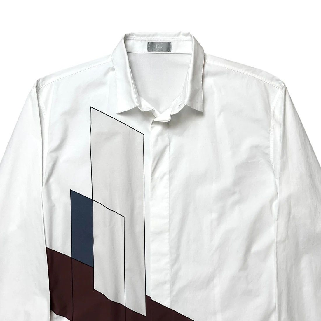 Dior Dior Homme Geometric Print Shirt - SS14 Size US M / EU 48-50 / 2 - 5 Thumbnail