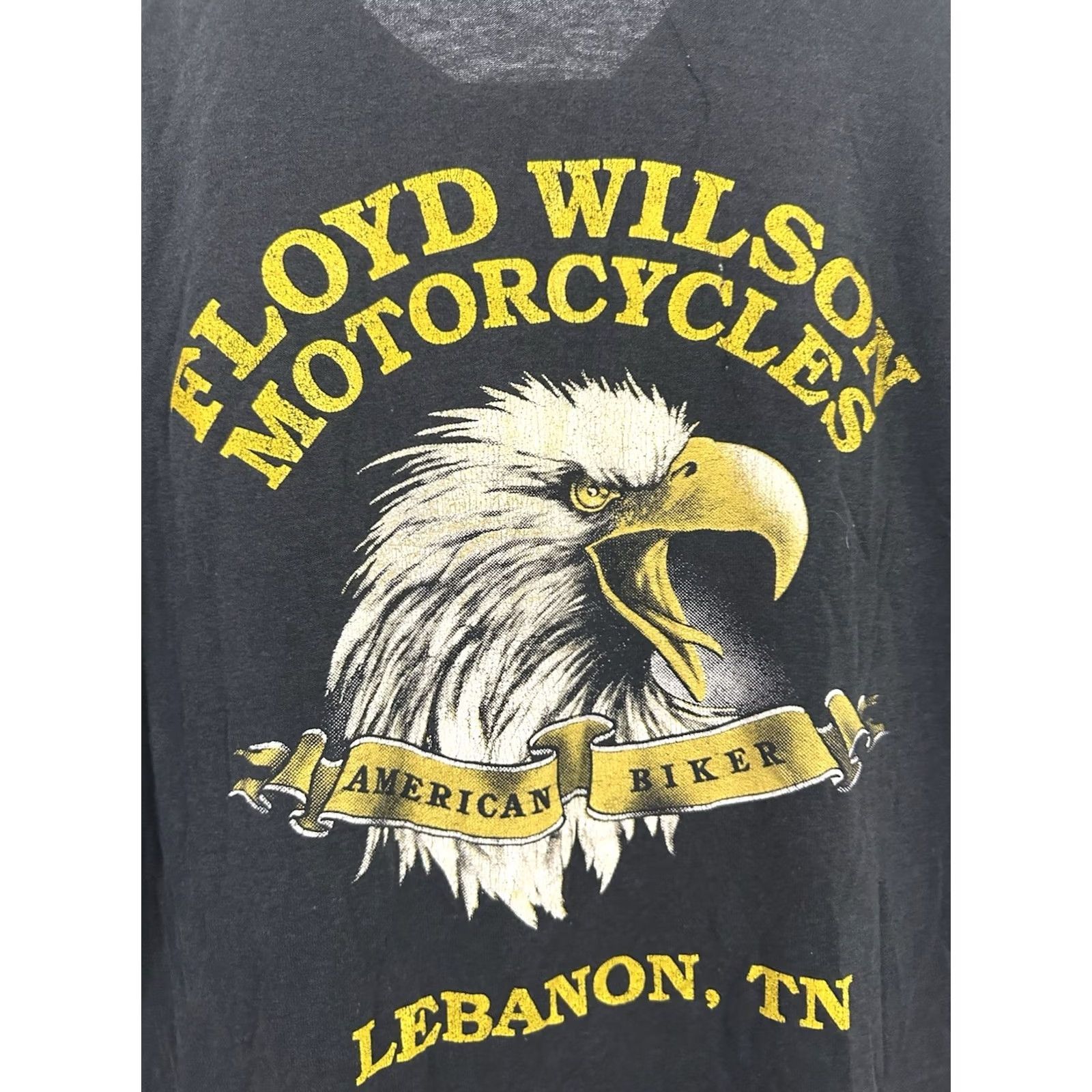 Harley Davidson VTG 80s Harley Davidson 3D Emblem T-Shirt M Black Mens Short Sleeve Vintage Eagle Has Landed Paper Thin Distressed Worn to Perfection Size US M / EU 48-50 / 2 - 5 Thumbnail