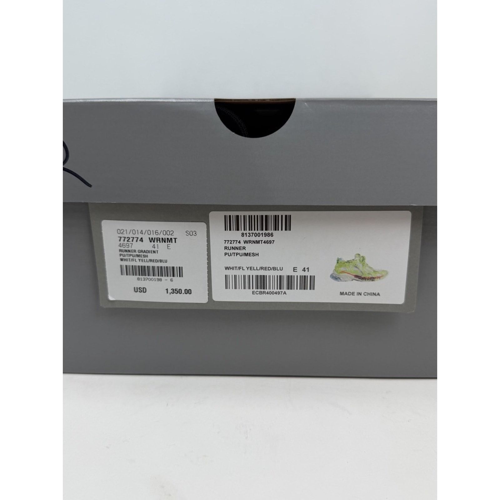 Balenciaga Size 41EU/8US - Balenciaga Runner Marathon Unreleased NEW Size US 8 / EU 41 - 8 Thumbnail