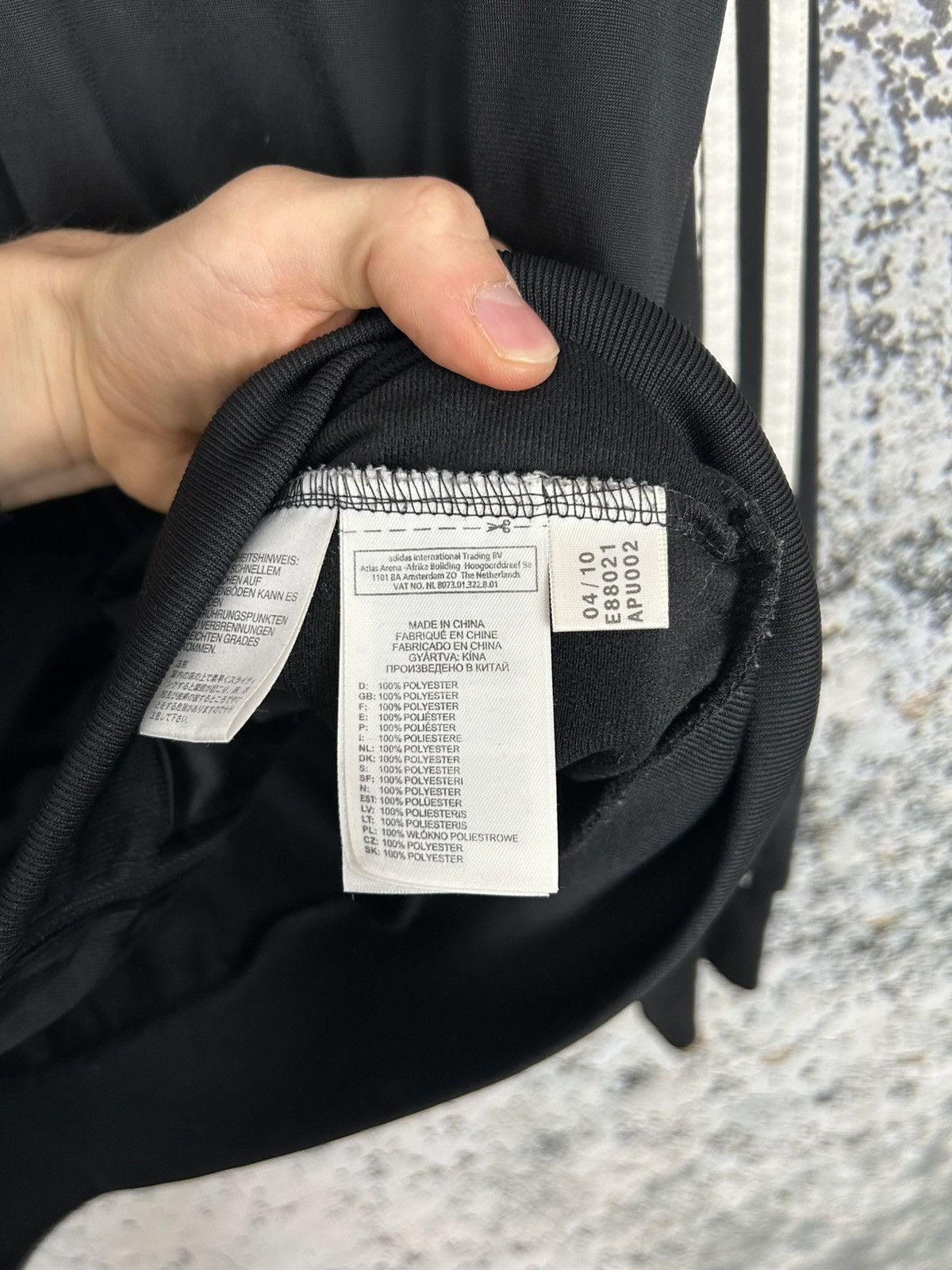 Adidas Vintage Adidas Black Tracksuit Streetwear Rap y2k 00s Skate Size US M / EU 48-50 / 2 - 6 Thumbnail