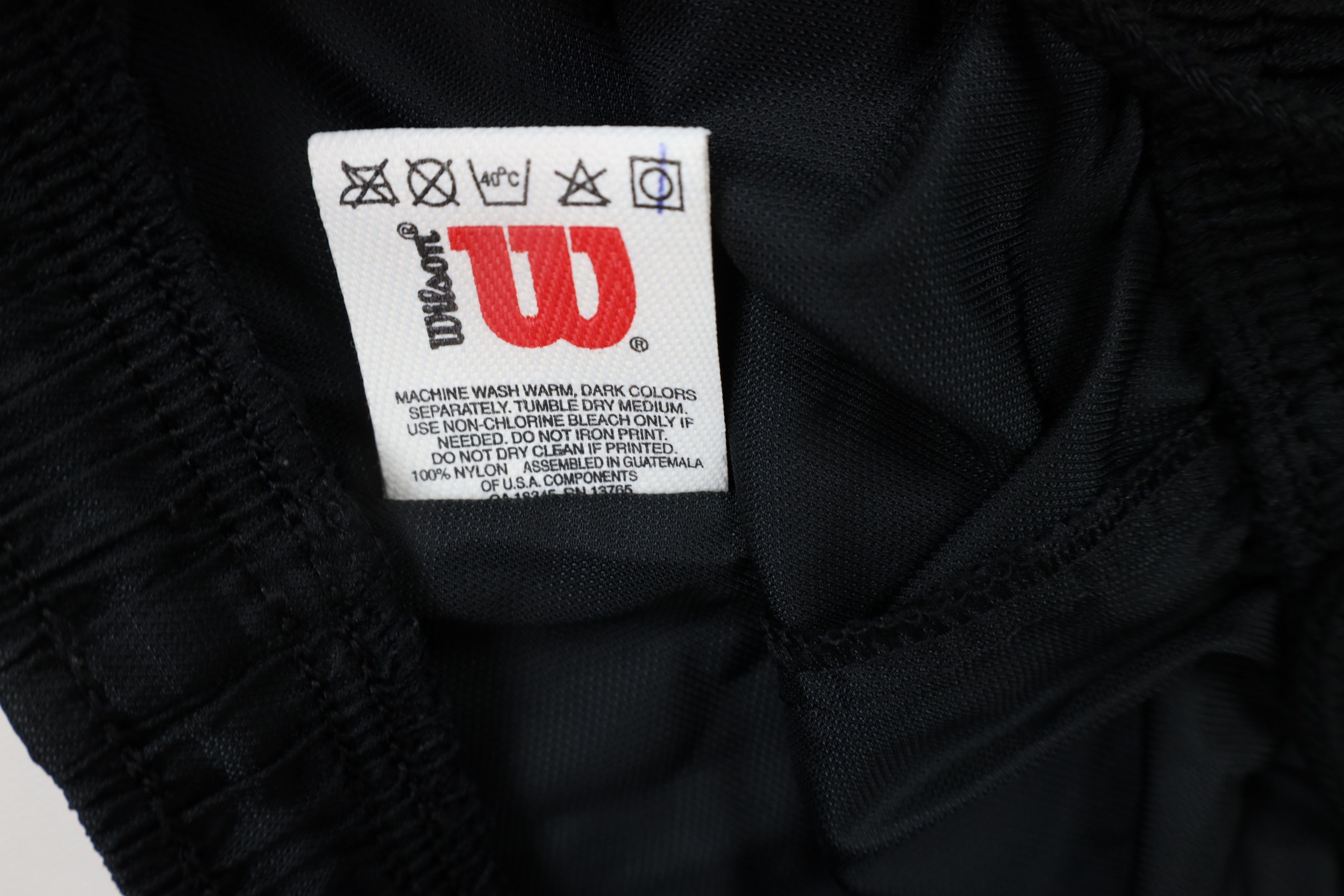 Vintage Vintage 90s Wilson Above Knee Running Jogging Soccer Shorts Size US 32 / EU 48 - 7 Thumbnail