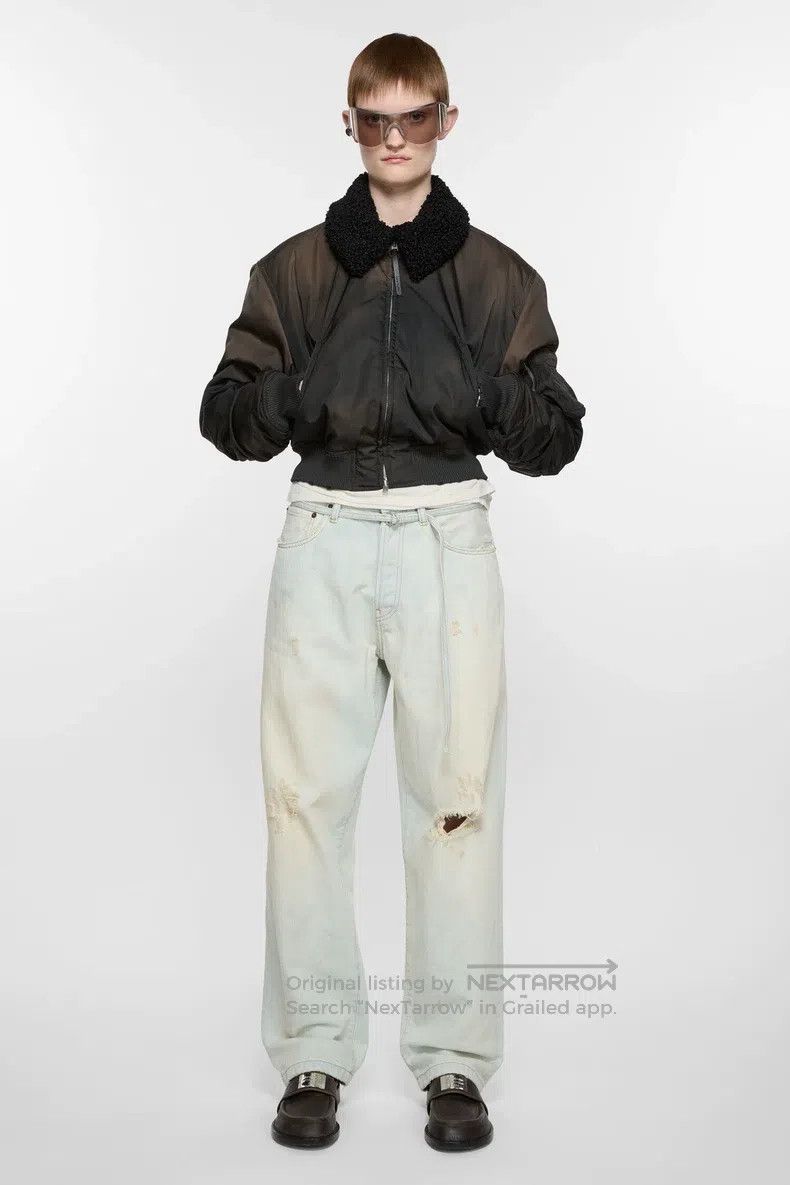 Acne Studios Acne Studios 1991 Light Blue Washed Distressed Jeans Size US 26 / EU 42 - 5 Thumbnail