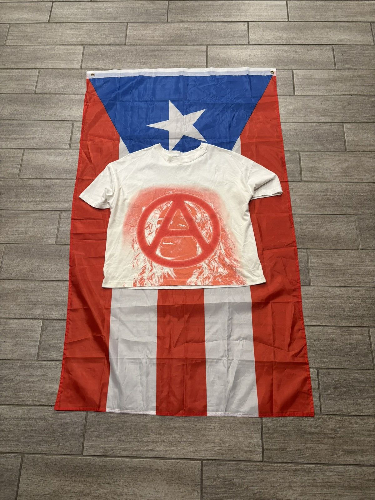 Japanese Brand × Vintage Anarchy y2k cropped tee Size US L / EU 52-54 / 3 - 1 Preview