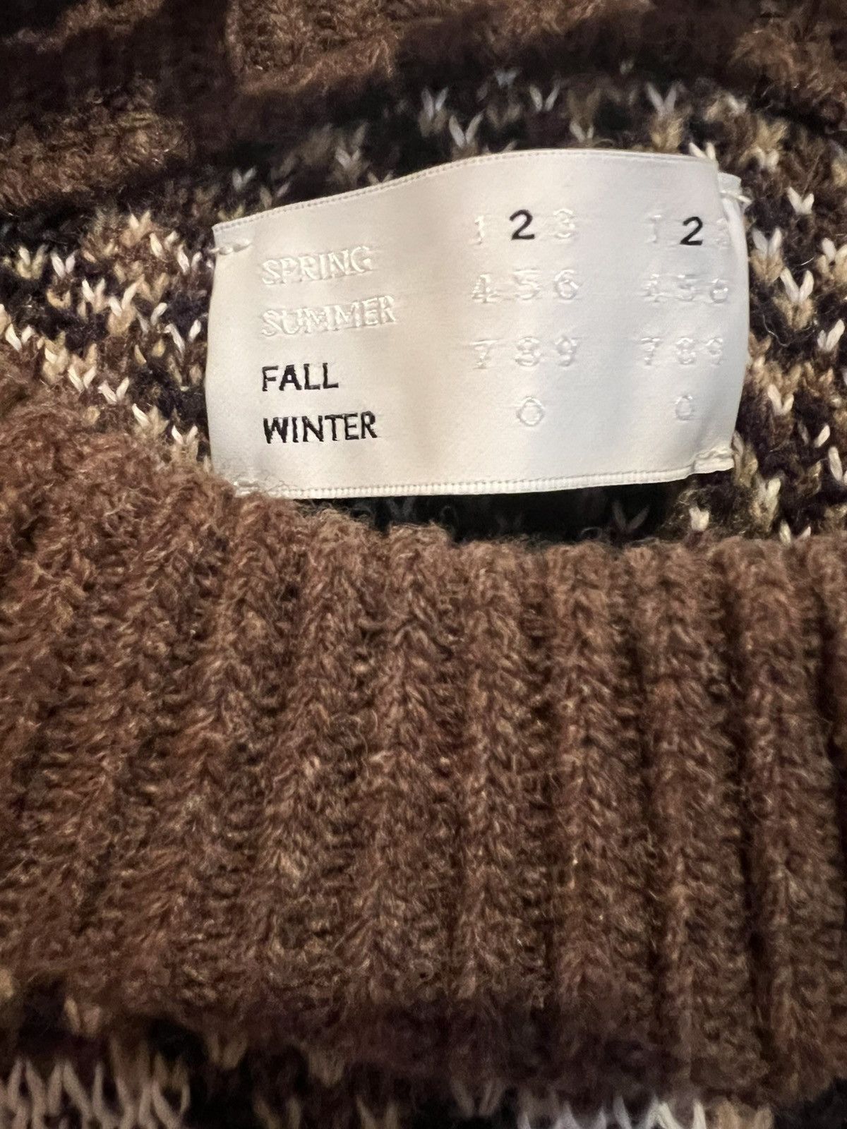4SDESIGNS 4SDesigns Knit Crewneck Wool Sweater Size US L / EU 52-54 / 3 - 4 Thumbnail