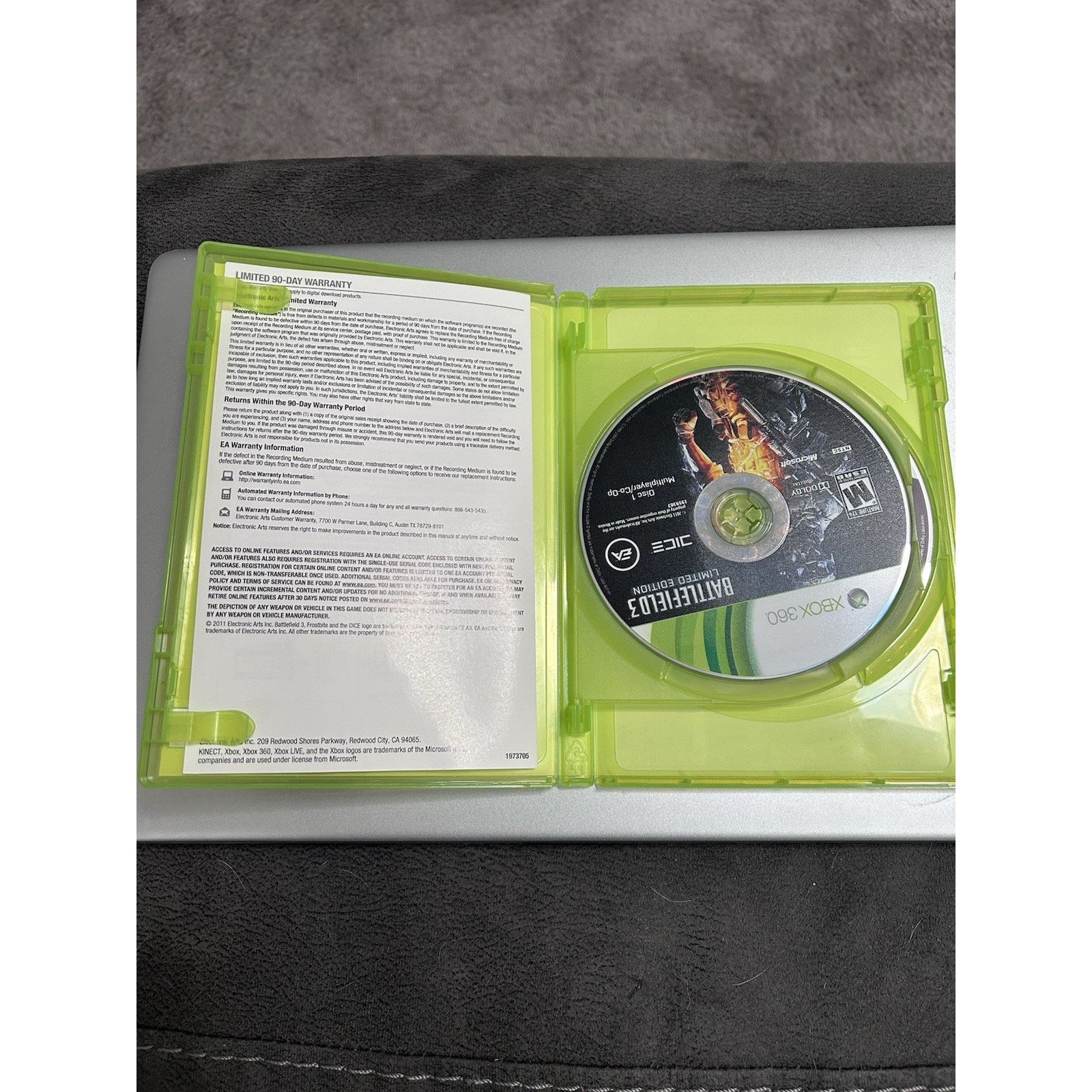 Microsoft Battlefield 3 (Microsoft Xbox 360, 2011) Size 26 - 2 Thumbnail