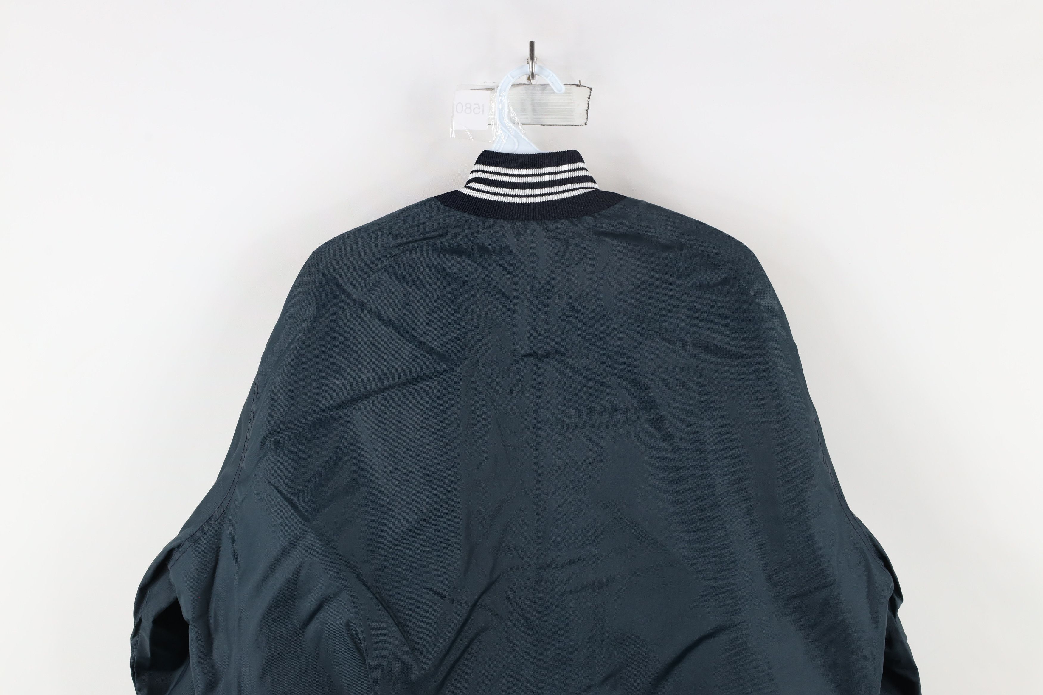 Vintage Vintage 80s 90s Bartlett Nuclear Satin Bomber Jacket USA Size US L / EU 52-54 / 3 - 14 Thumbnail