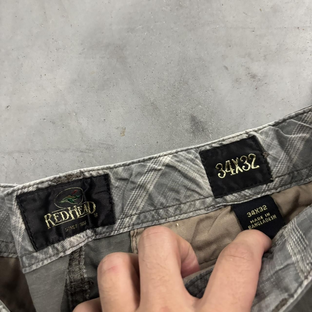 Vintage Crazy Vintage Y2K/2000s Grey Streetwear Skater Cargo Pants! 34x32 Size US 34 / EU 50 - 7 Thumbnail