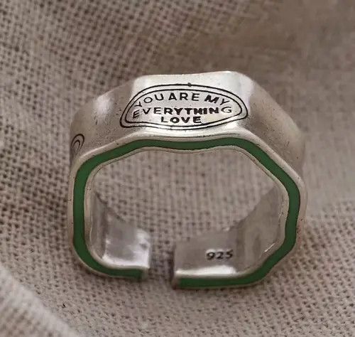 Other Adjustable You R My Everything Ring Size ONE SIZE - 3 Thumbnail
