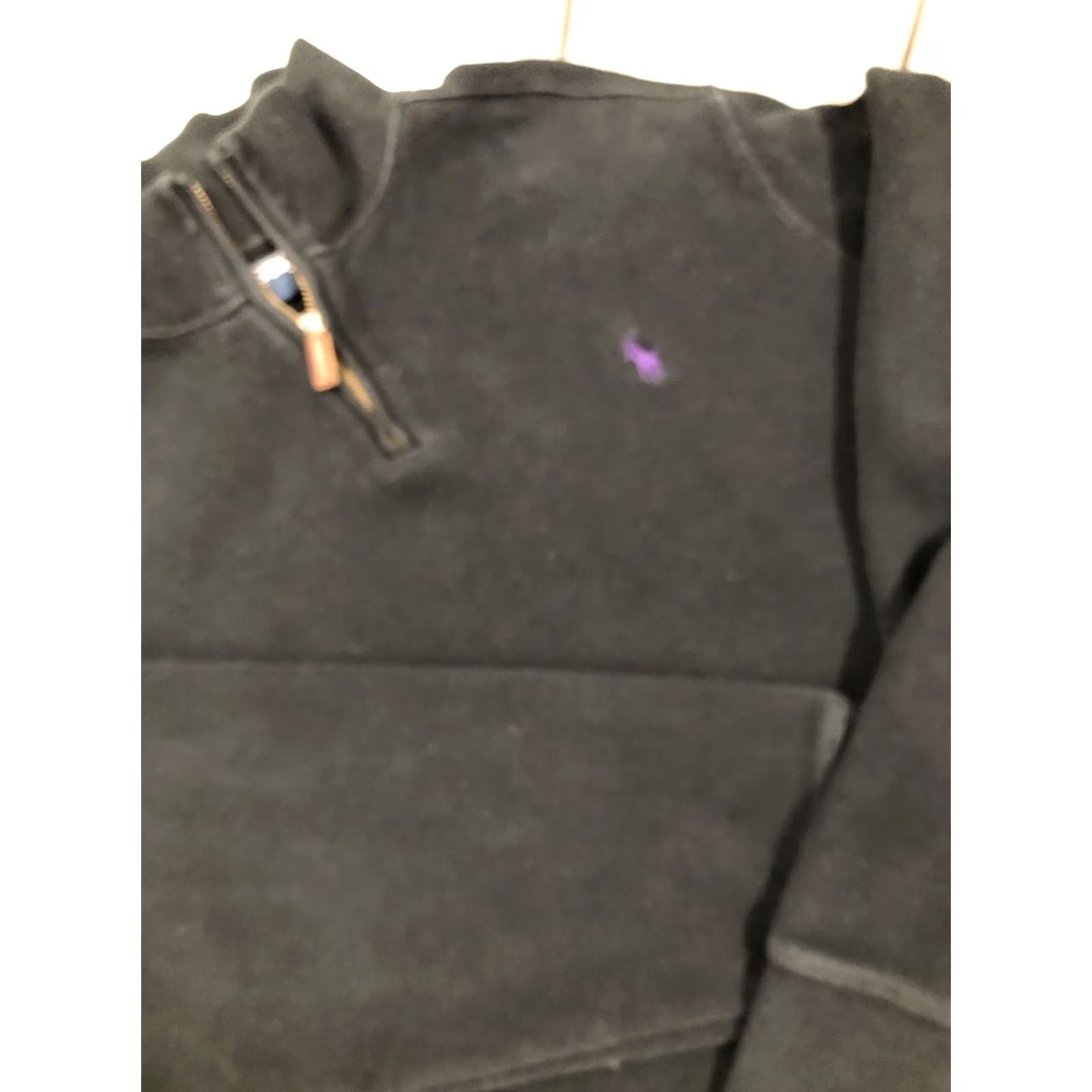 Polo Ralph Lauren VINTAGE Polo Ralph Lauren Classic VTG Pullover 1/4 Zip Sweater Mens Adult Large Black Shirt Size US L / EU 52-54 / 3 - 2 Thumbnail