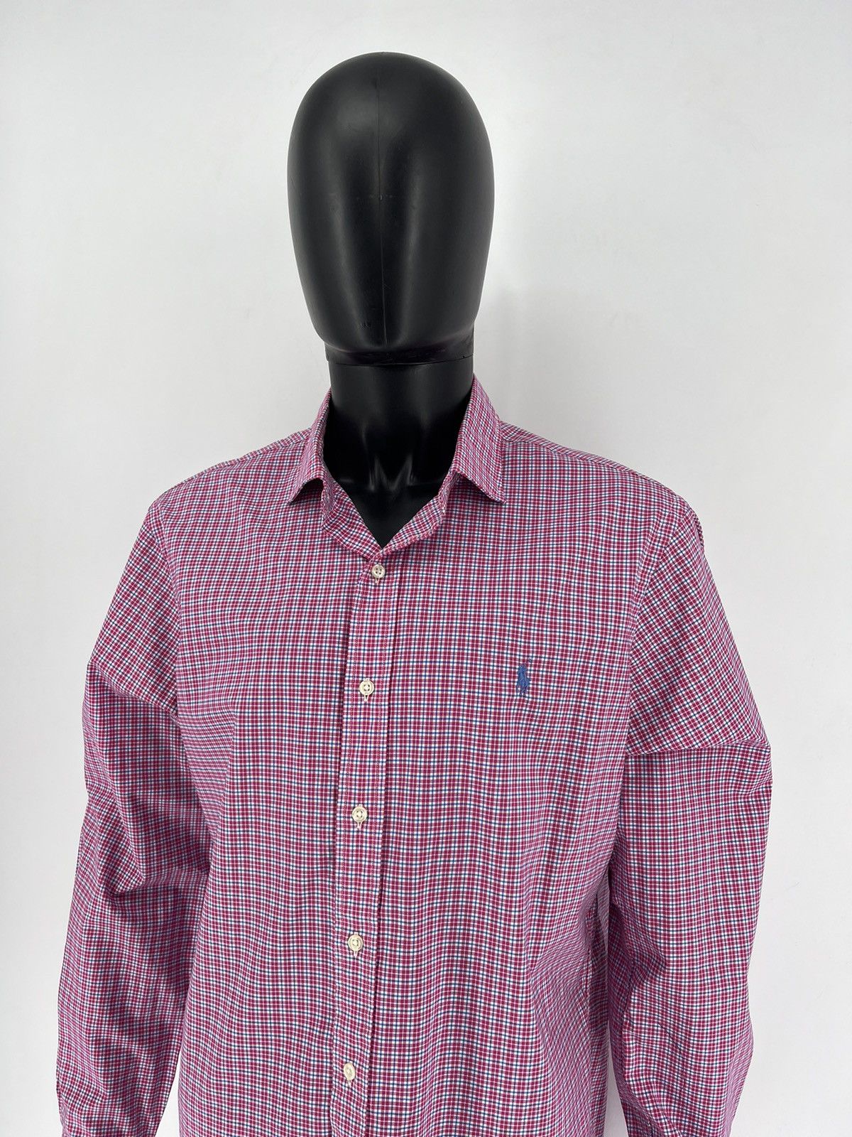Polo Ralph Lauren × Ralph Lauren Vintage Polo Ralph Lauren Plaid Blake Cotton Flannel Size US XL / EU 56 / 4 - 4 Thumbnail