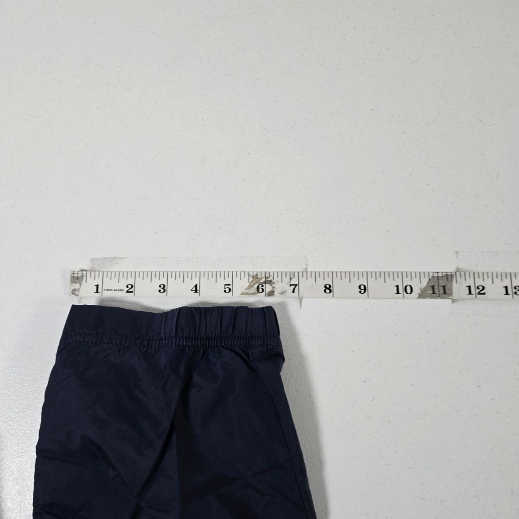 Nike VTG Nike Mens Navy Blue Nylon Track Pants Athletic Joggers L Elastic Waist Drawstring Pockets Zippered Legs Casual Activewear 90s Womens/Mens (Unisex) Size US 33 - 5 Thumbnail