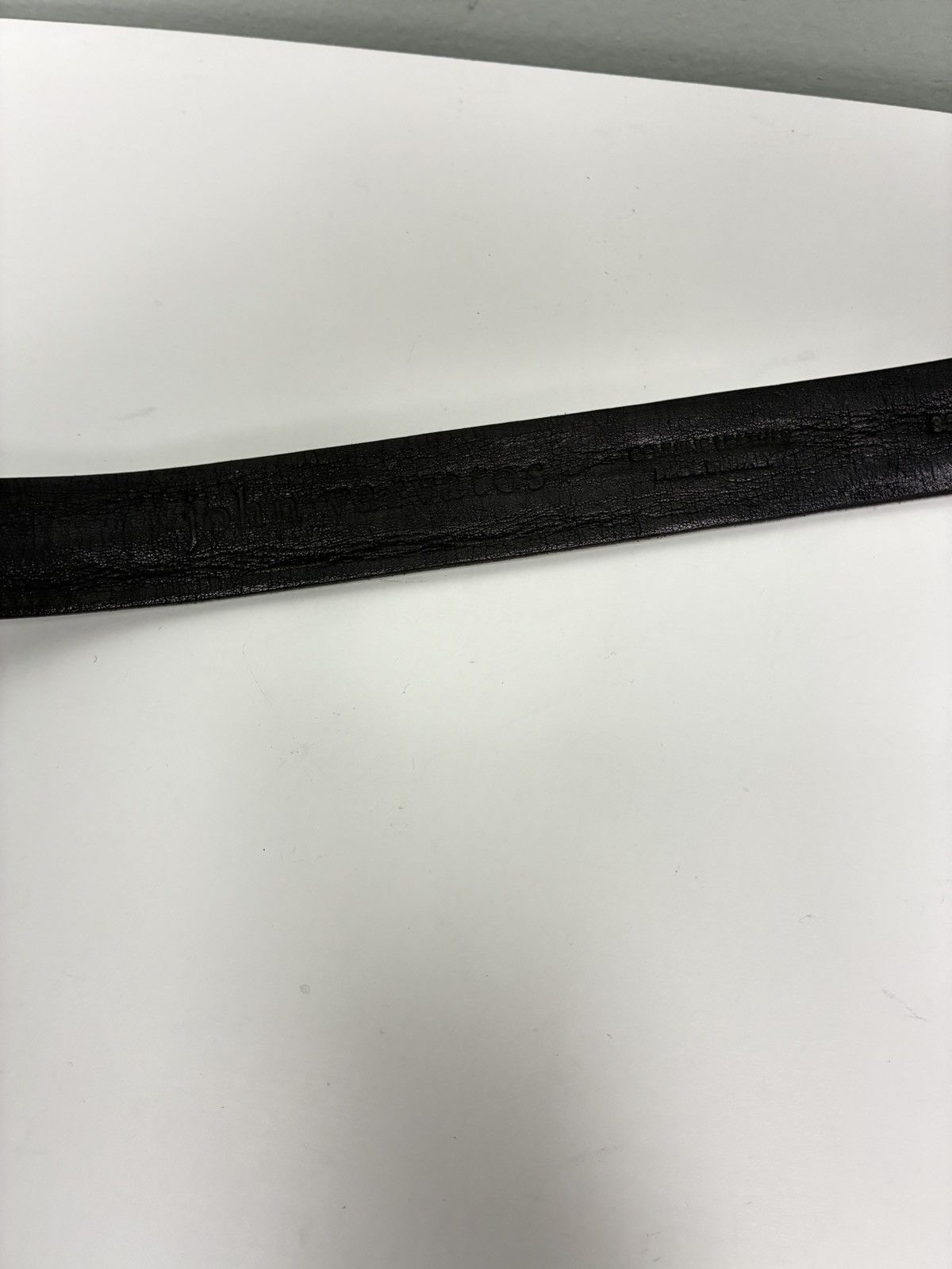 John Varvatos 25 MM Eastwood Roper Belt size 32 Size 32 - 4 Thumbnail