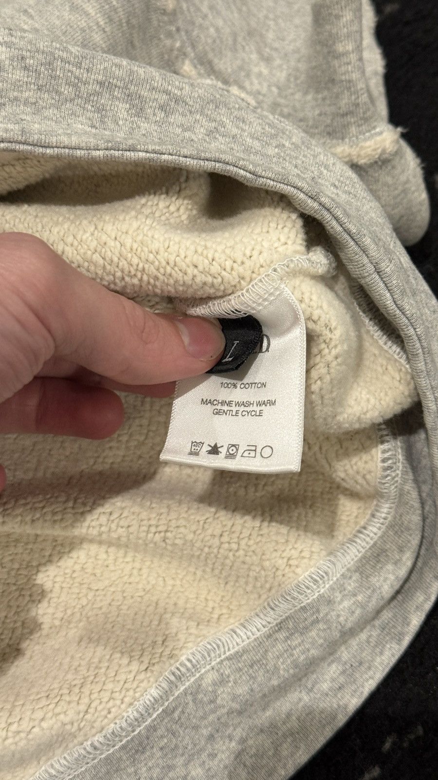 Enfants Riches Deprimes ERD SPECIAL SWISS TOYS HEATHER GREY HOODIE Size US L / EU 52-54 / 3 - 6 Thumbnail