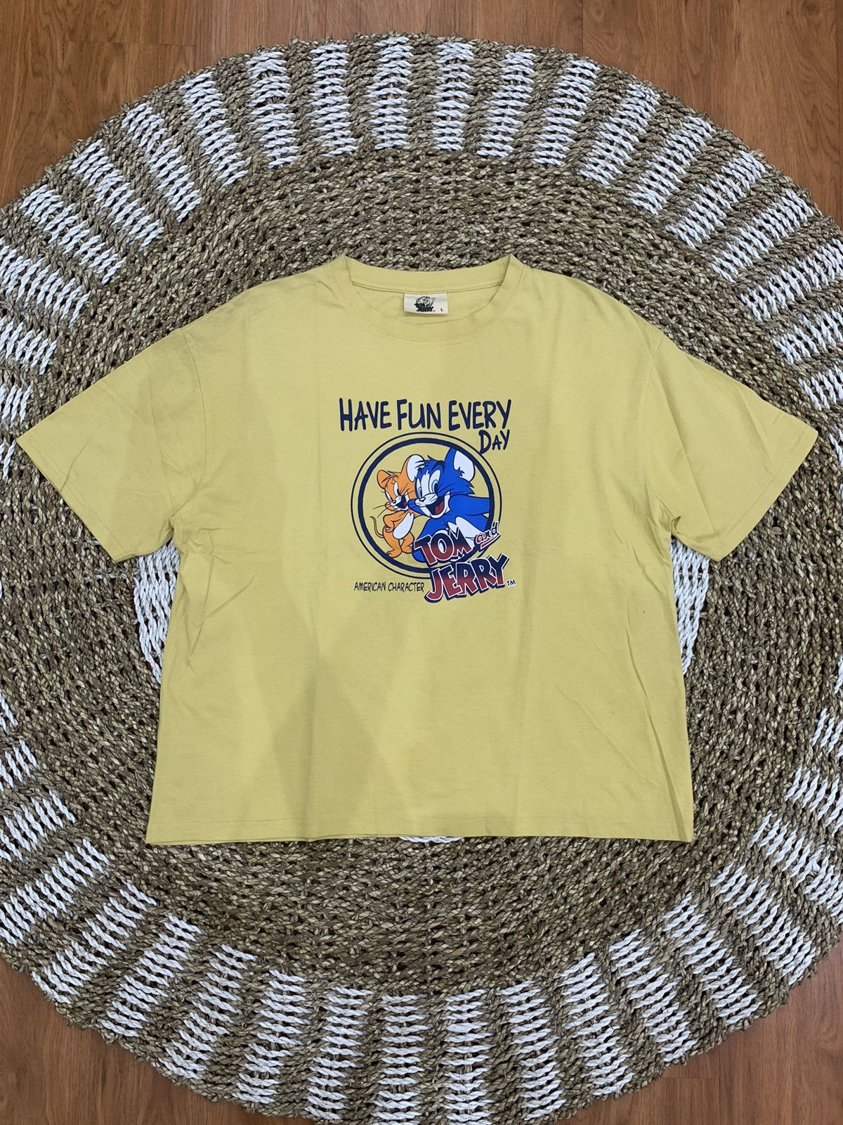 Cartoon Network Vintage Tom and jerry American character boxy fit t shirt Size US L / EU 52-54 / 3 - 1 Thumbnail