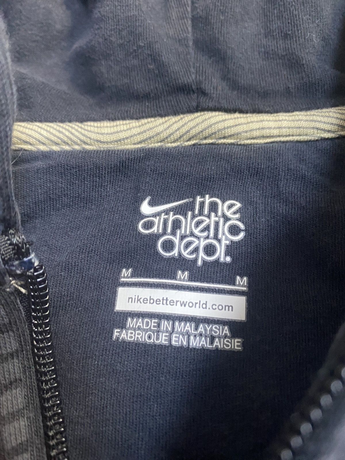 Nike × Vintage Vintage Y2K Nike Zip Up Hoodie Size US M / EU 48-50 / 2 - 7 Thumbnail
