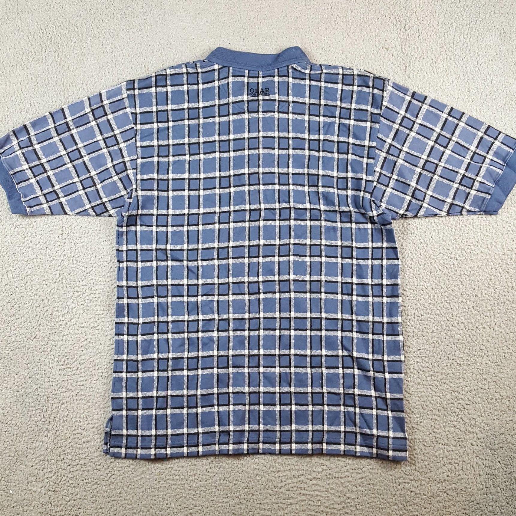 Vintage VINTAGE Luke AFB Air Force Base Preppy Plaid Polo Size M Relaxed Collar Shirt Size US M / EU 48-50 / 2 - 6 Thumbnail