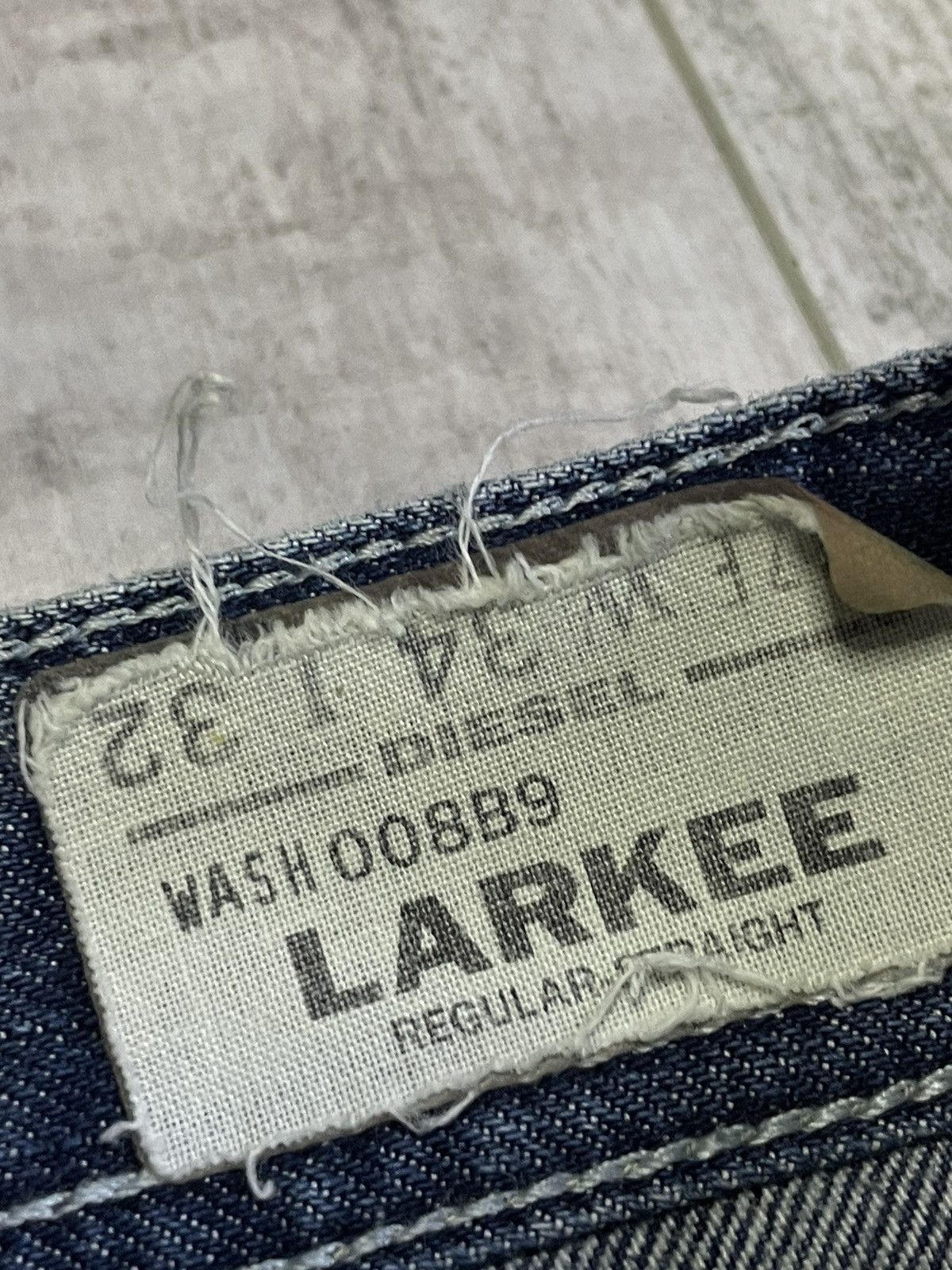 Diesel Diesel Y2K Distressed Denim Jeans 00’s Fabric Fade RARE Size US 34 / EU 50 - 10 Thumbnail
