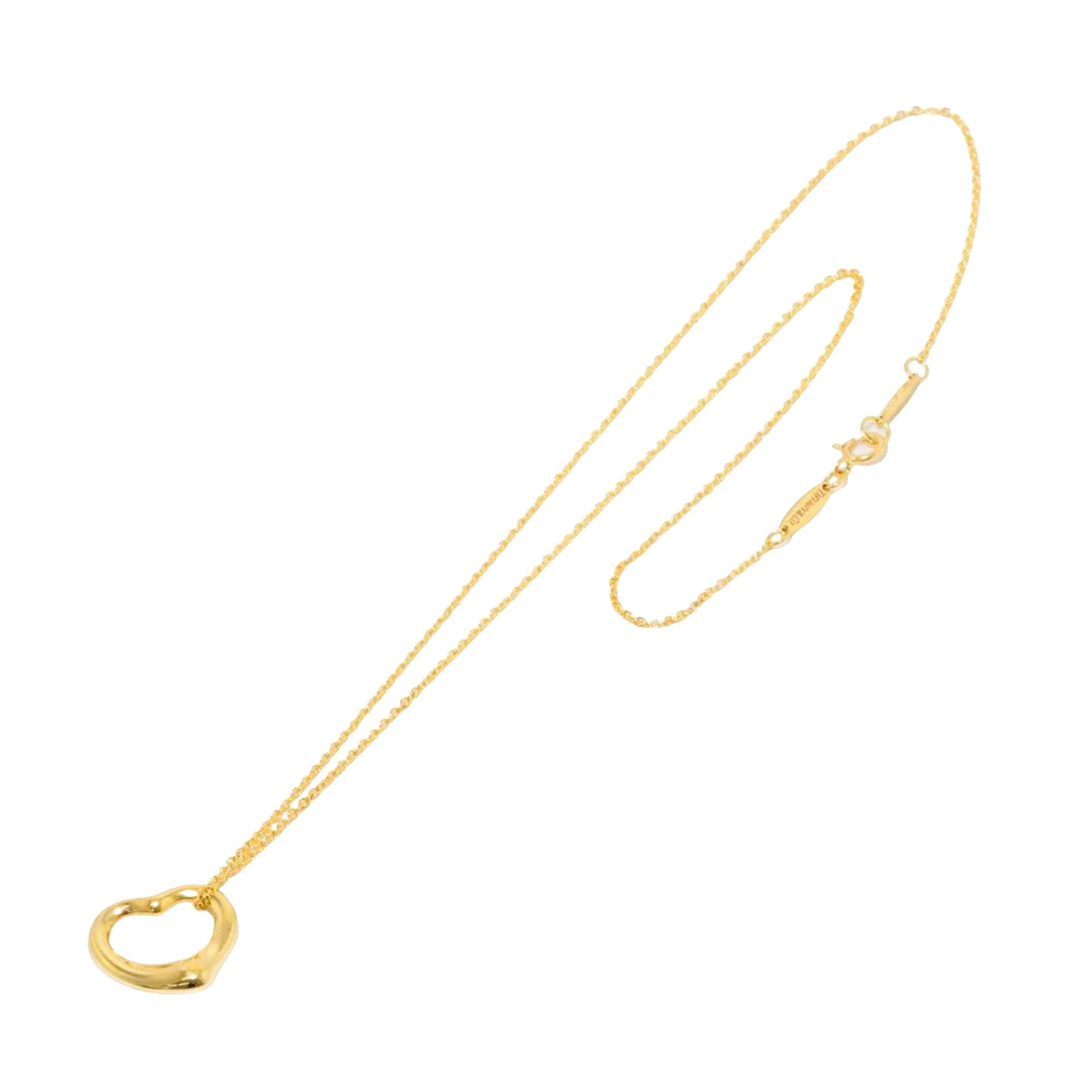 Tiffany & Co. Tiffany & Co Open Heart necklace Size ONE SIZE - 1 Thumbnail