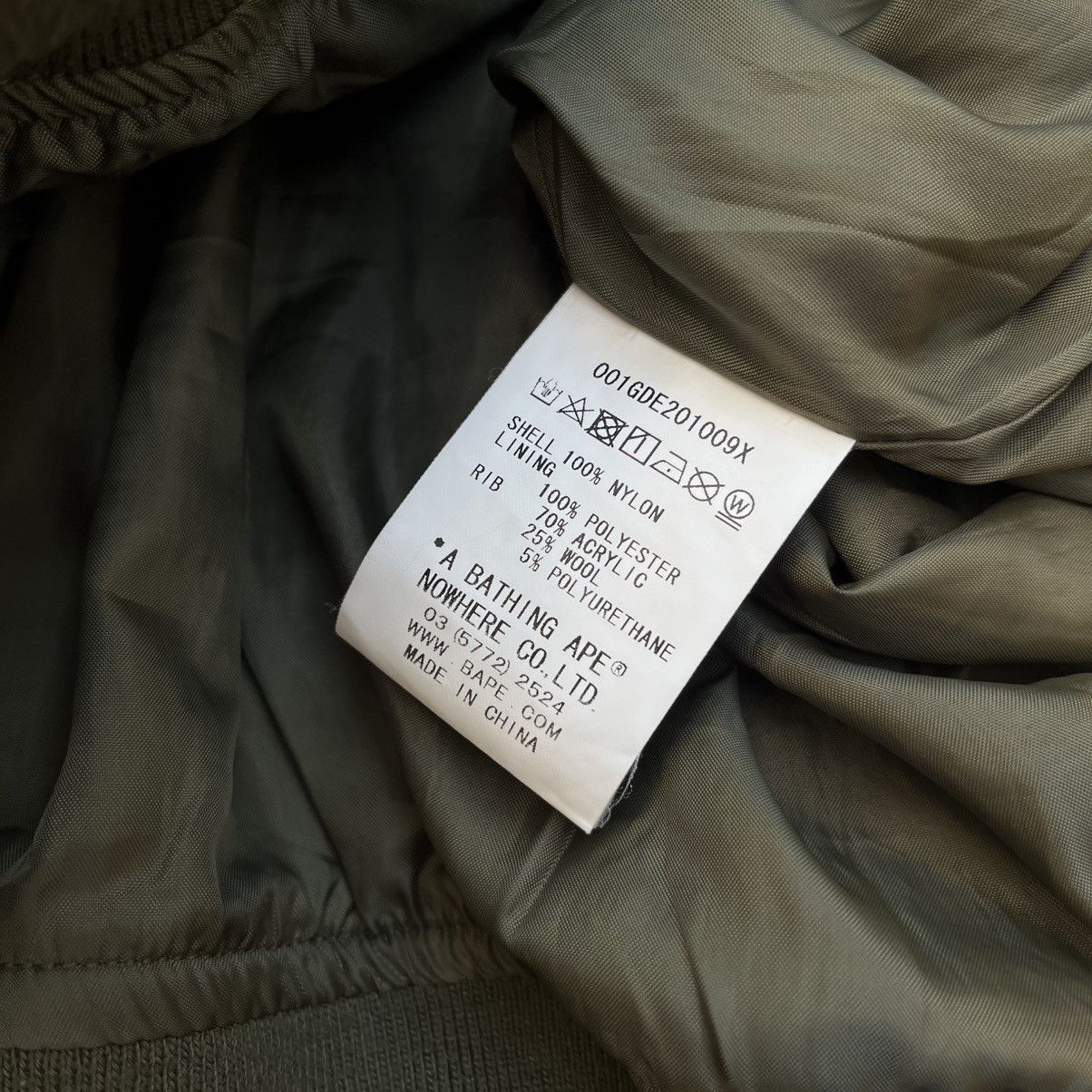 Bape BAPE BOMBER JACKET Size US M / EU 48-50 / 2 - 5 Thumbnail