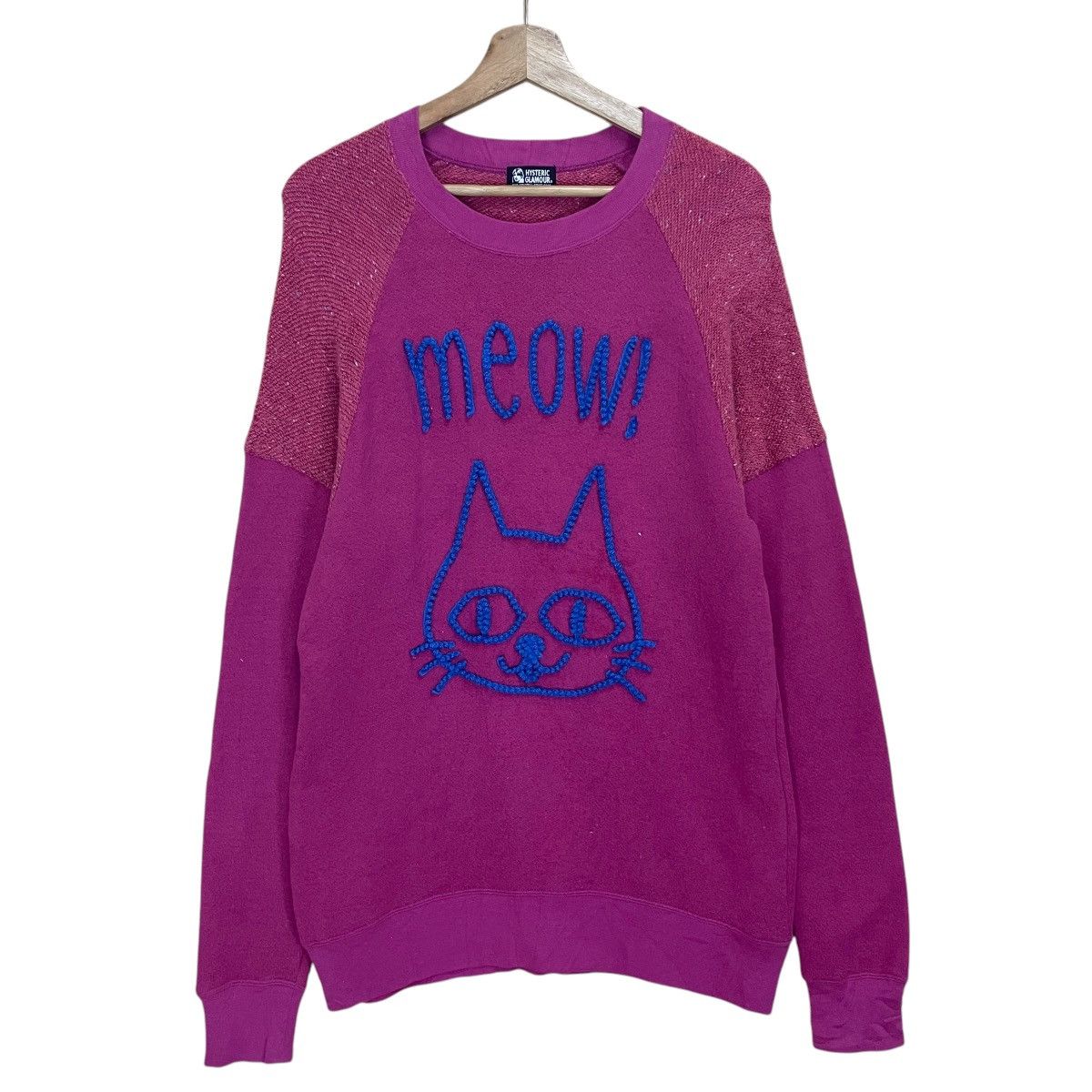 Hysteric Glamour Vintage 90s Hysteric Glamour Big Logo Crewneck Sweatshirt Size US M / EU 48-50 / 2 - 1 Thumbnail