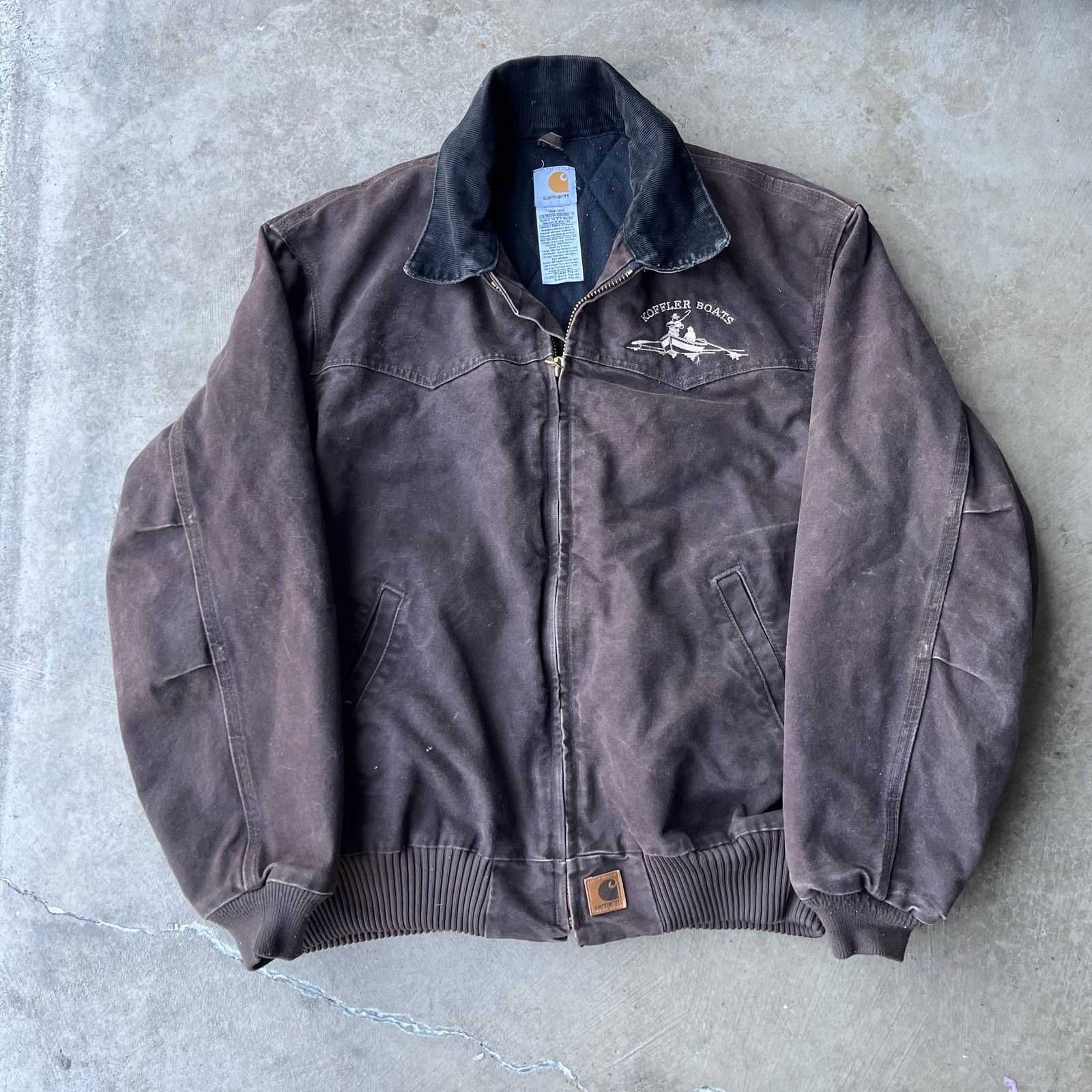 Carhartt J14 Small Vintage Carhartt J14 DKB Mens Small Brown