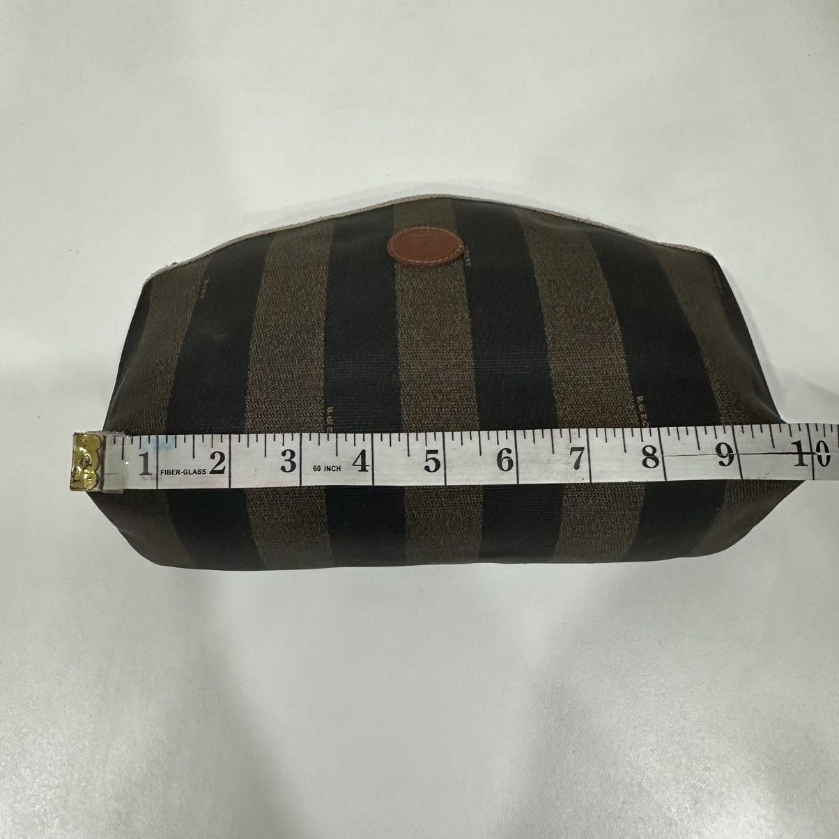 Fendi ‼️YES‼️ FENDI PEQUIN STRIPE CLUTCH MAKE UP BAG Size ONE SIZE - 8 Thumbnail