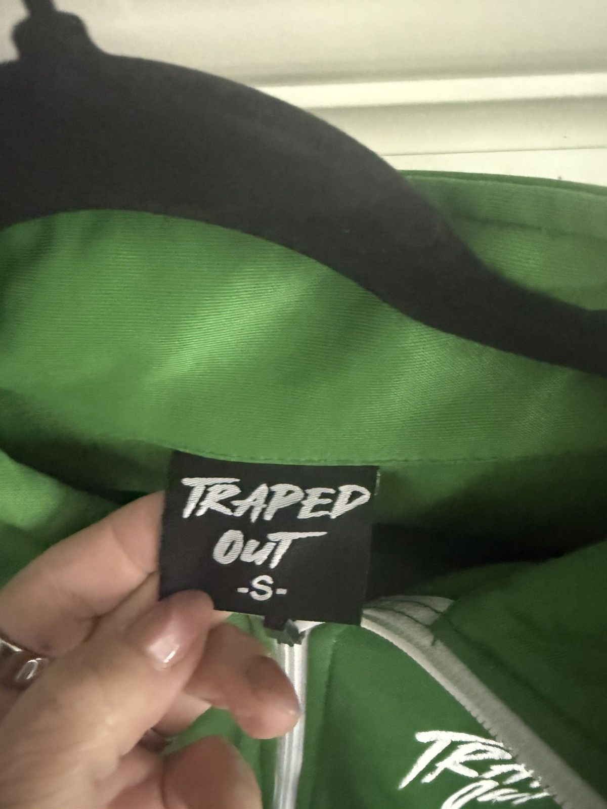 Other Traped Out Green Full Zip Jacket - Size Small Size US S / EU 44-46 / 1 - 2 Thumbnail
