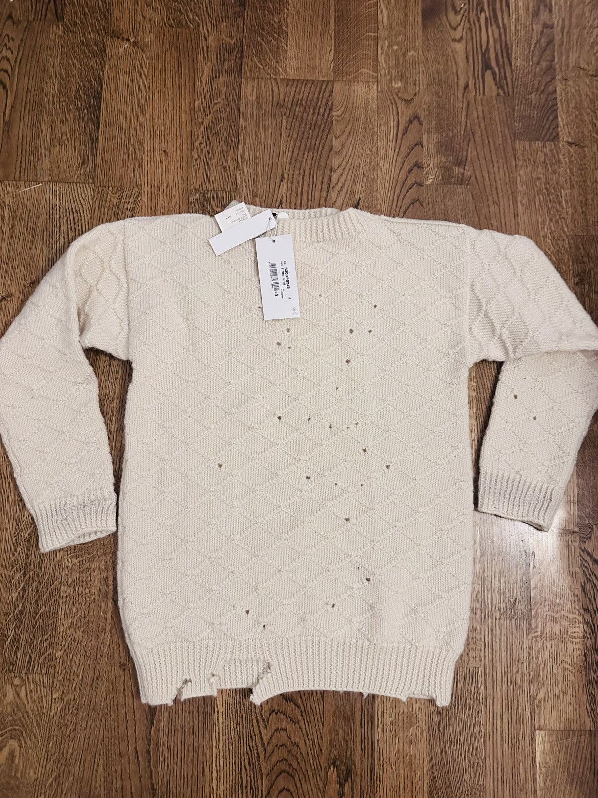 Maison Margiela Maison Margiela Knitted Wool Sweater Size S / US 4 / IT 40 - 7 Thumbnail