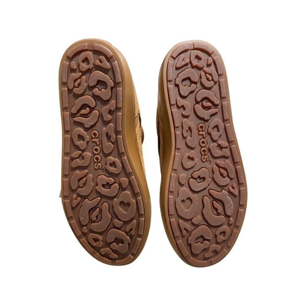 Crocs WOMEN’S CROCS Brown Faux Suede Booties. Size US 6 / IT 36 - 10 Thumbnail