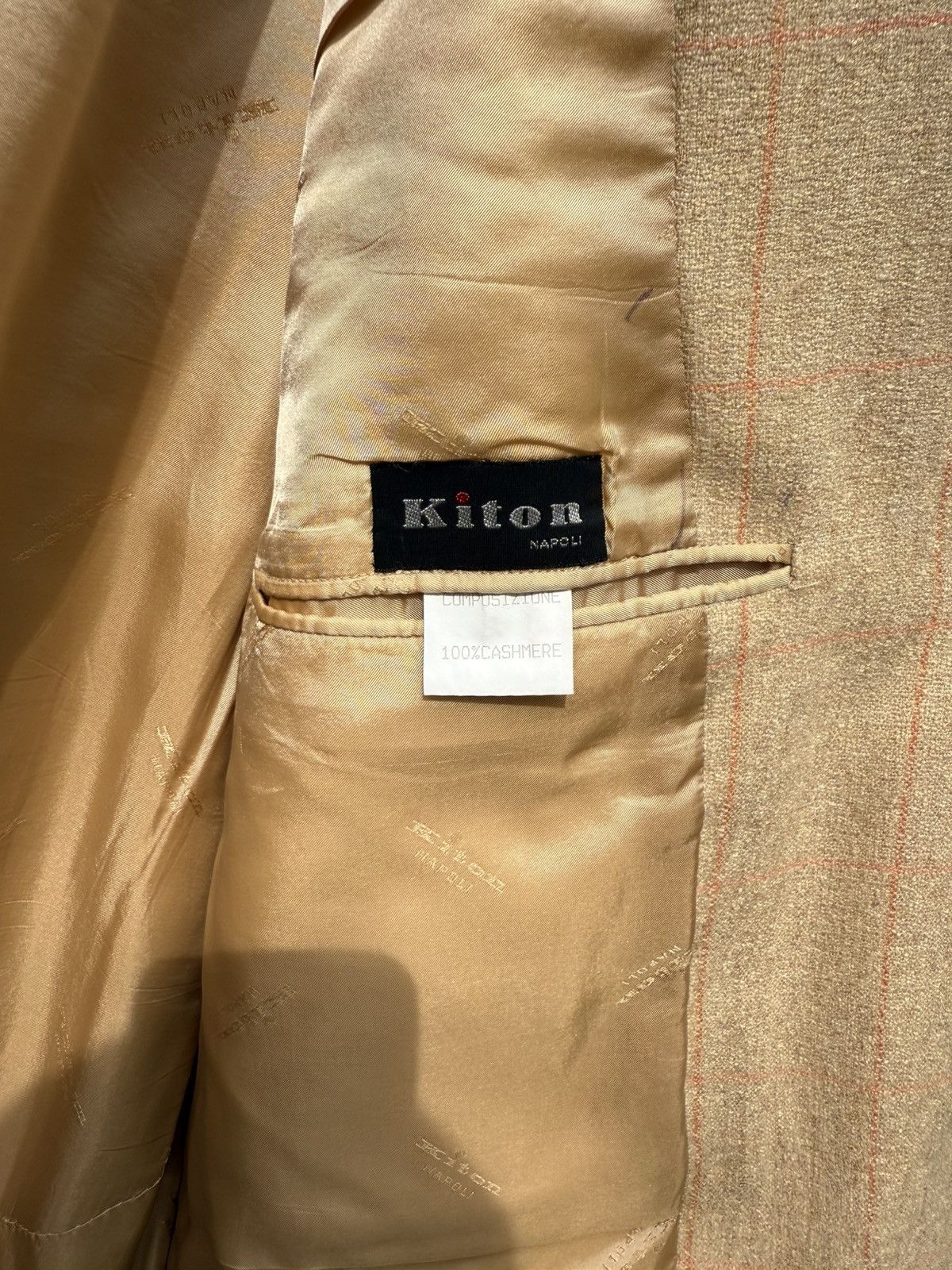 Kiton Kiton Napoli Blazer – 100% Cashmere – Handmade in Italy Size 42R - 6 Thumbnail