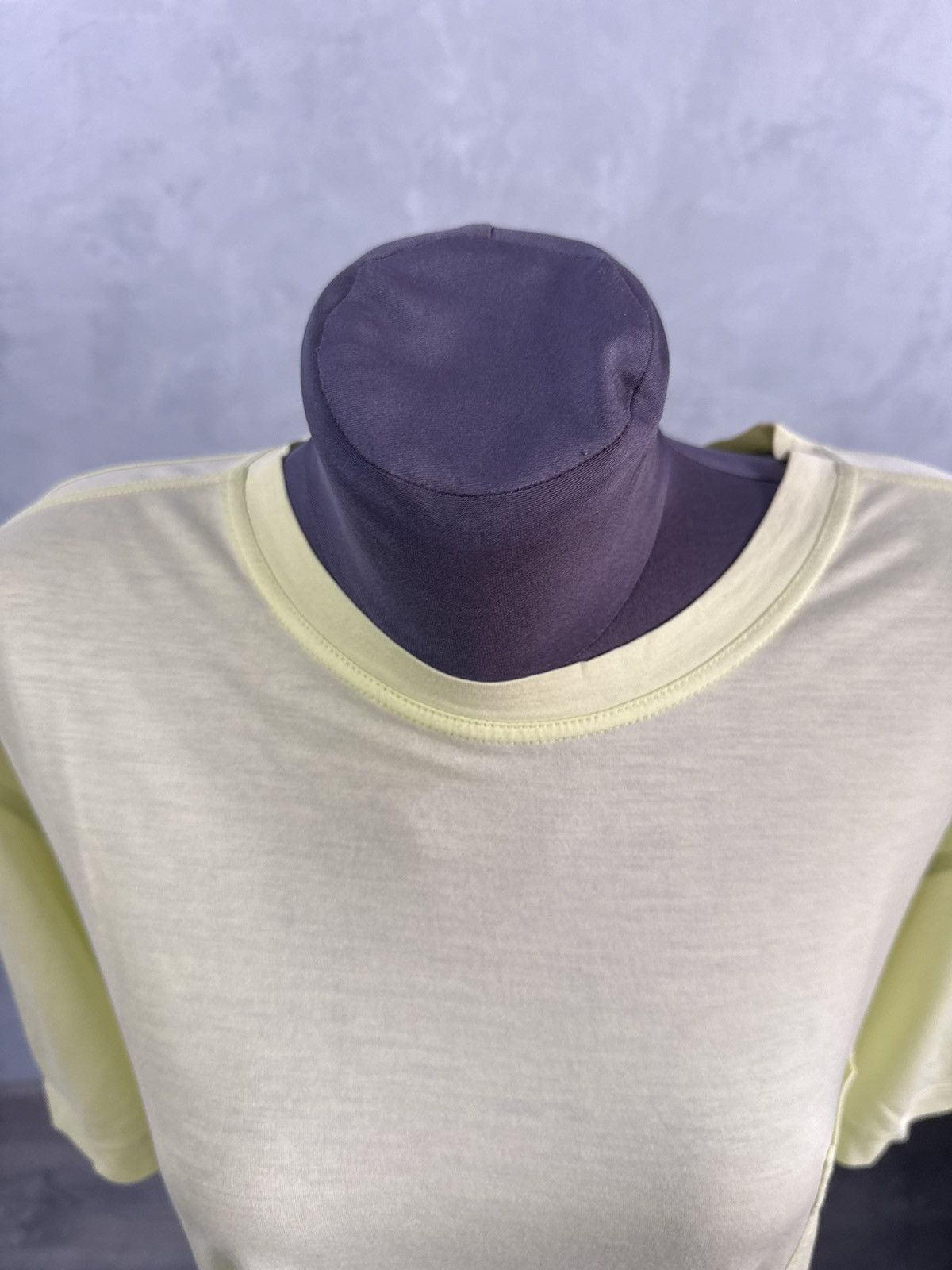 Hermes Hermes Men’s Cotton T Shirt Light Green Small Pocket Size US XXL / EU 58 / 5 - 2 Thumbnail