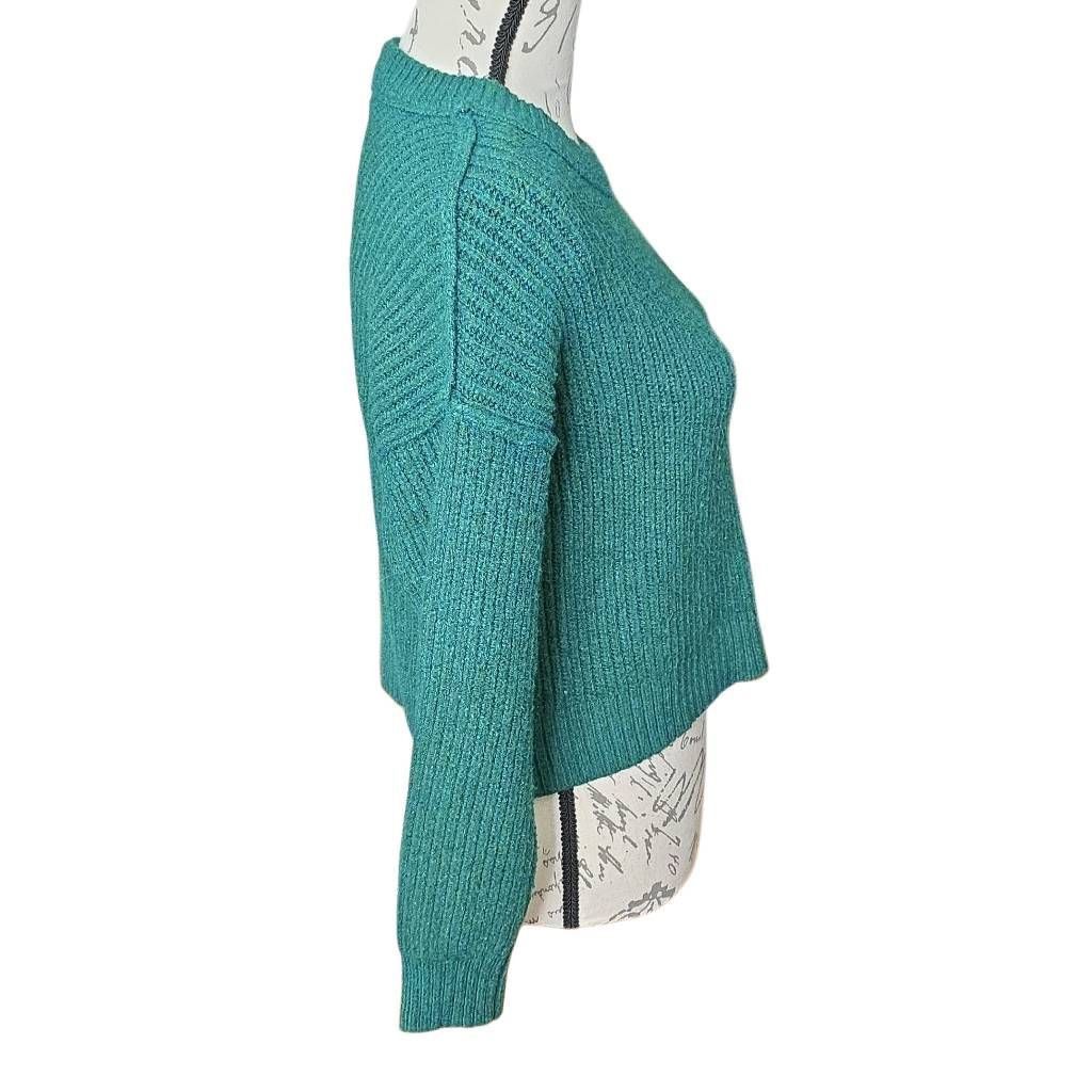 American Eagle Outfitters American Eagle Women's Size XS Hunter Green Ribbed Cropped S Size XS / US 0-2 / IT 36-38 - 5 Thumbnail