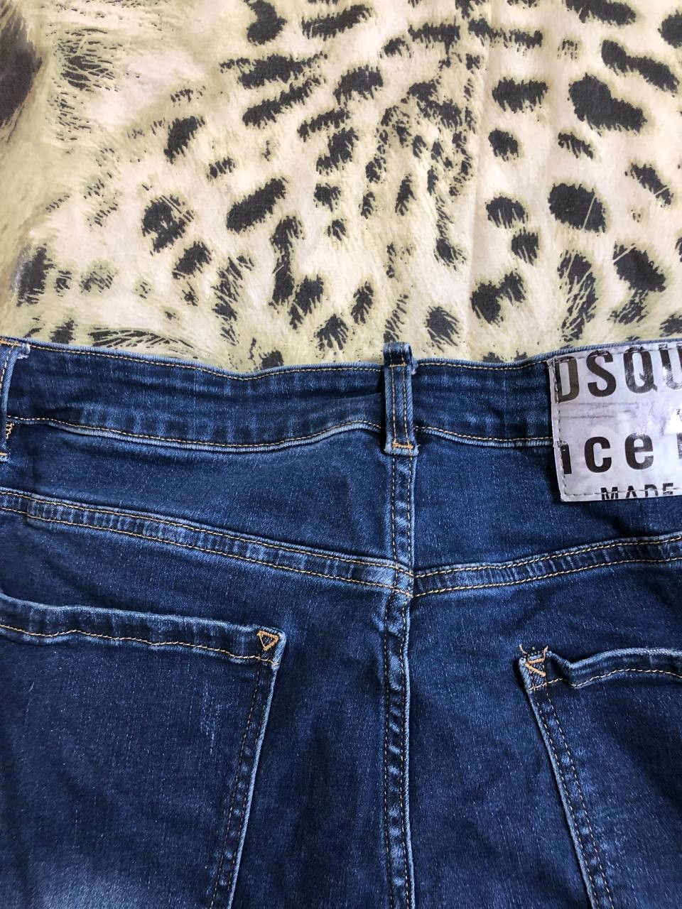 Dsquared2 DSQUARED2 Jean Denim Pants Made In Italy Luxury Size US 38 / EU 54 - 7 Thumbnail