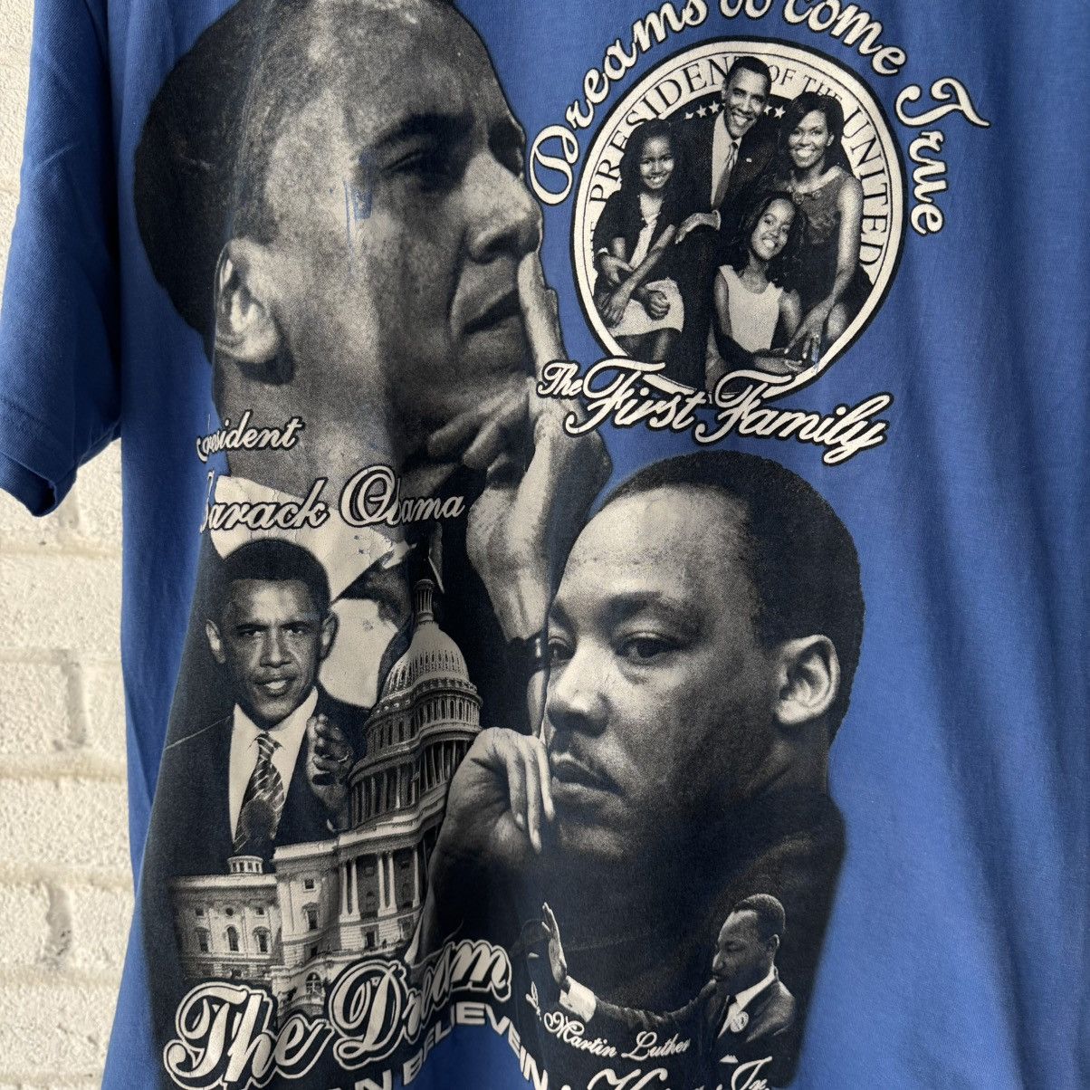 Vintage Barack Obama Tee Size US XL / EU 56 / 4 - 3 Thumbnail
