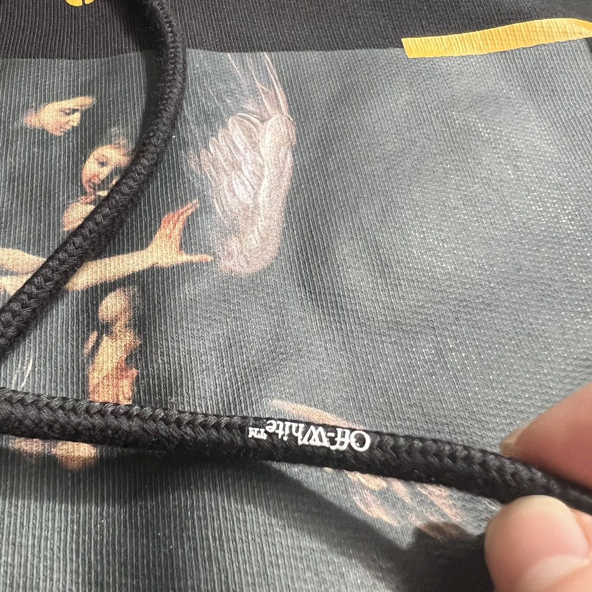 Off-White Off-White cross virgil carravaggio hooded sweatshirt hoodie Size US S / EU 44-46 / 1 - 5 Thumbnail