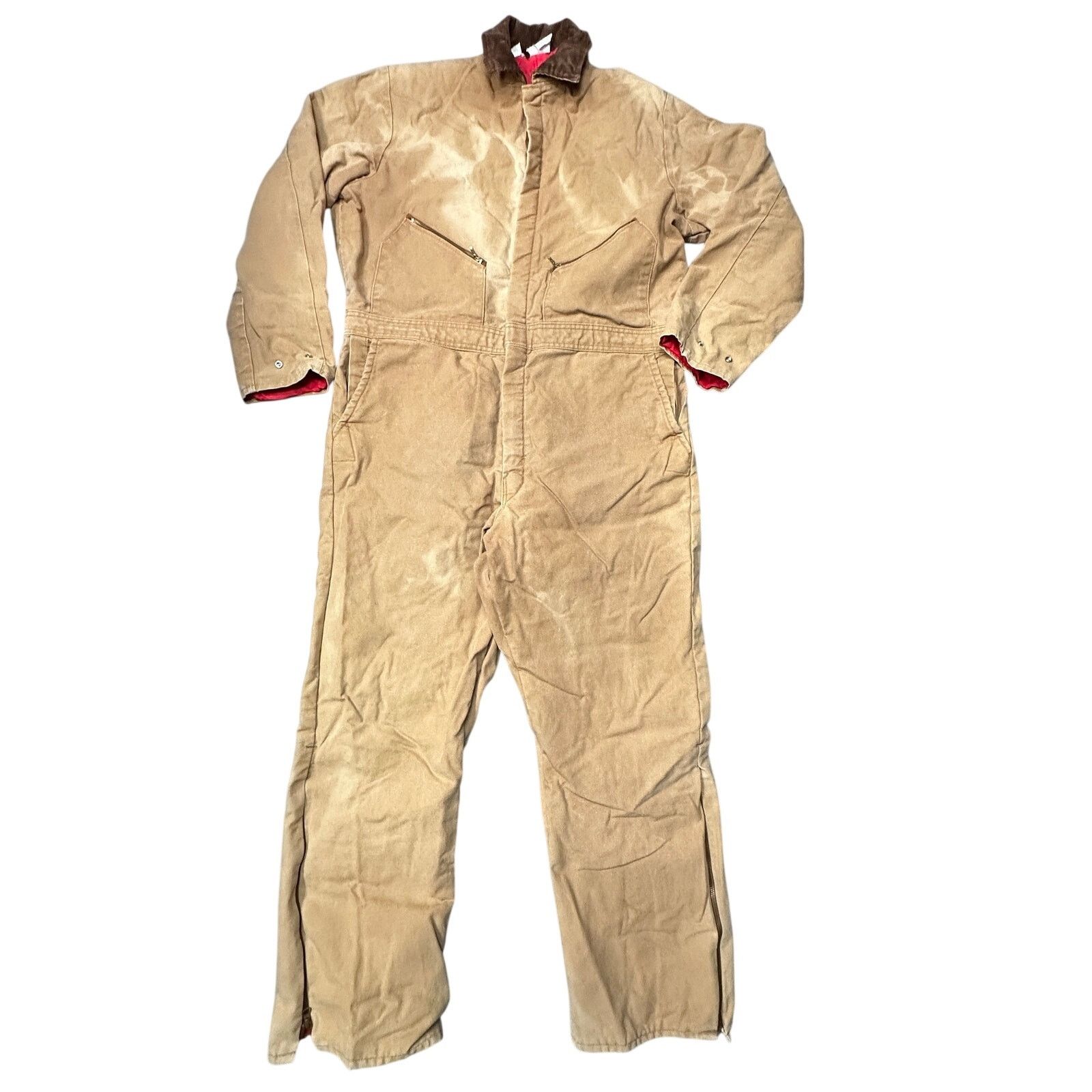 Walls Walls Blizzard Pruf Duck Canvas Quilted Lined Coveralls XLT Size US XL / EU 56 / 4 - 1 Thumbnail