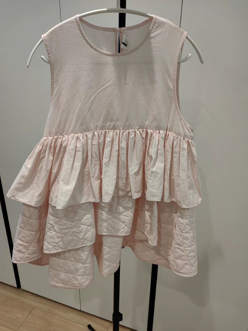 Other Comme Des Garcons Ergong Kai Pink Cotton Vest Size S / US 4 / IT 40 - 3 Thumbnail