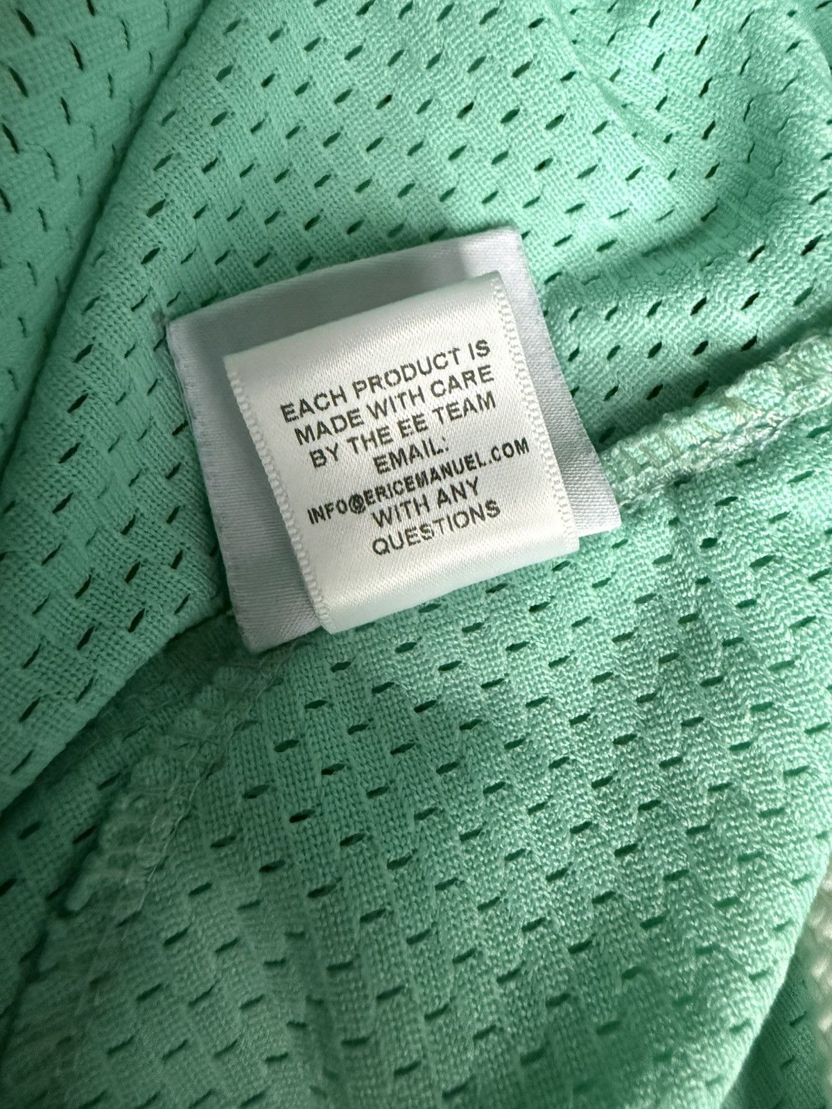 Eric Emanuel Mint EE Mesh Short M Size US 30 / EU 46 - 7 Thumbnail