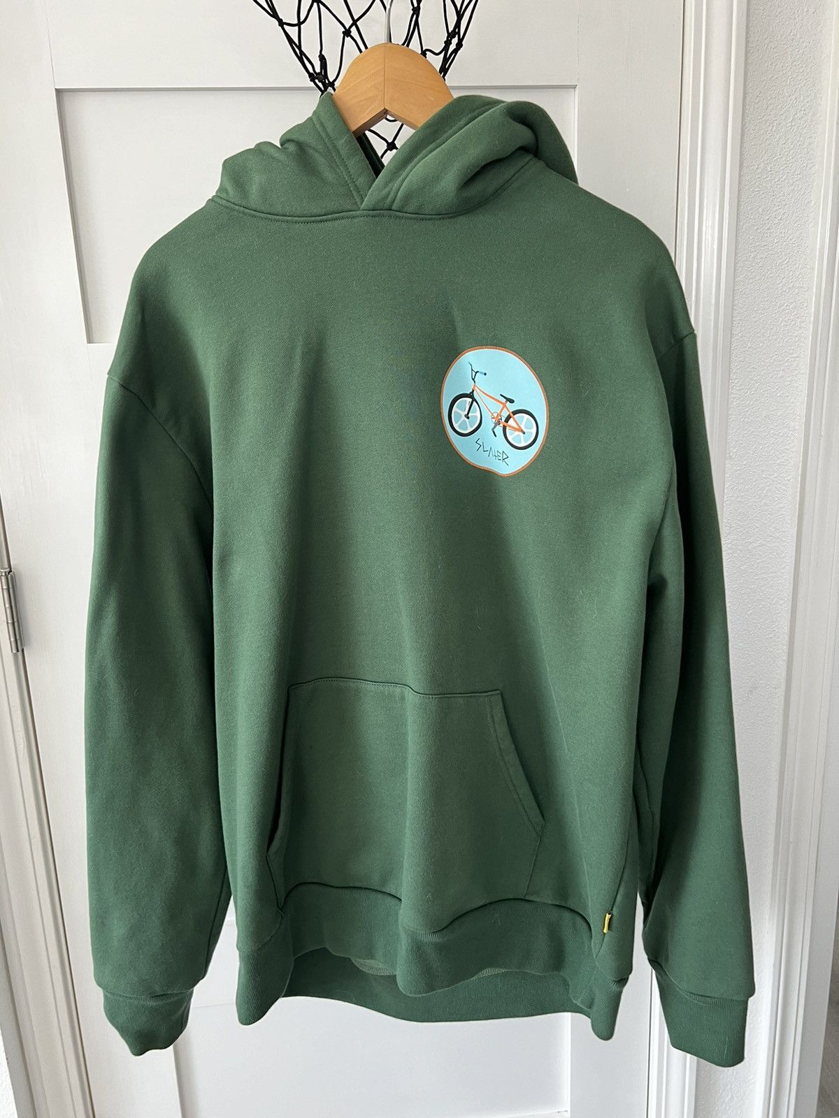 image of Golf Wang Slater Hoodie in Green, Men's (Size XL)