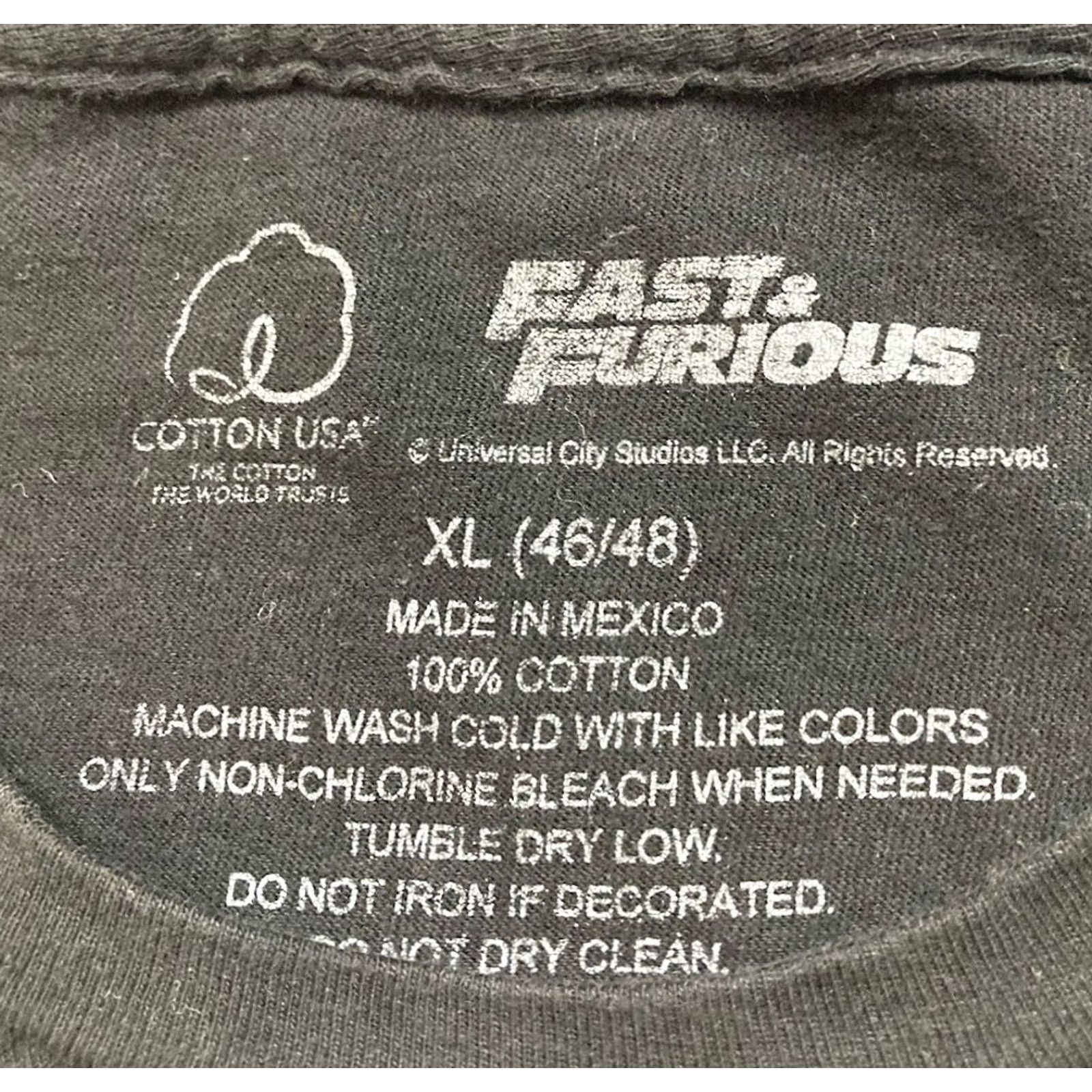 Vintage VINTAGE Fast & Furious Graphic T-shirt Men XL Black It's Not The Ride It's The Rider Size US XL / EU 56 / 4 - 4 Thumbnail