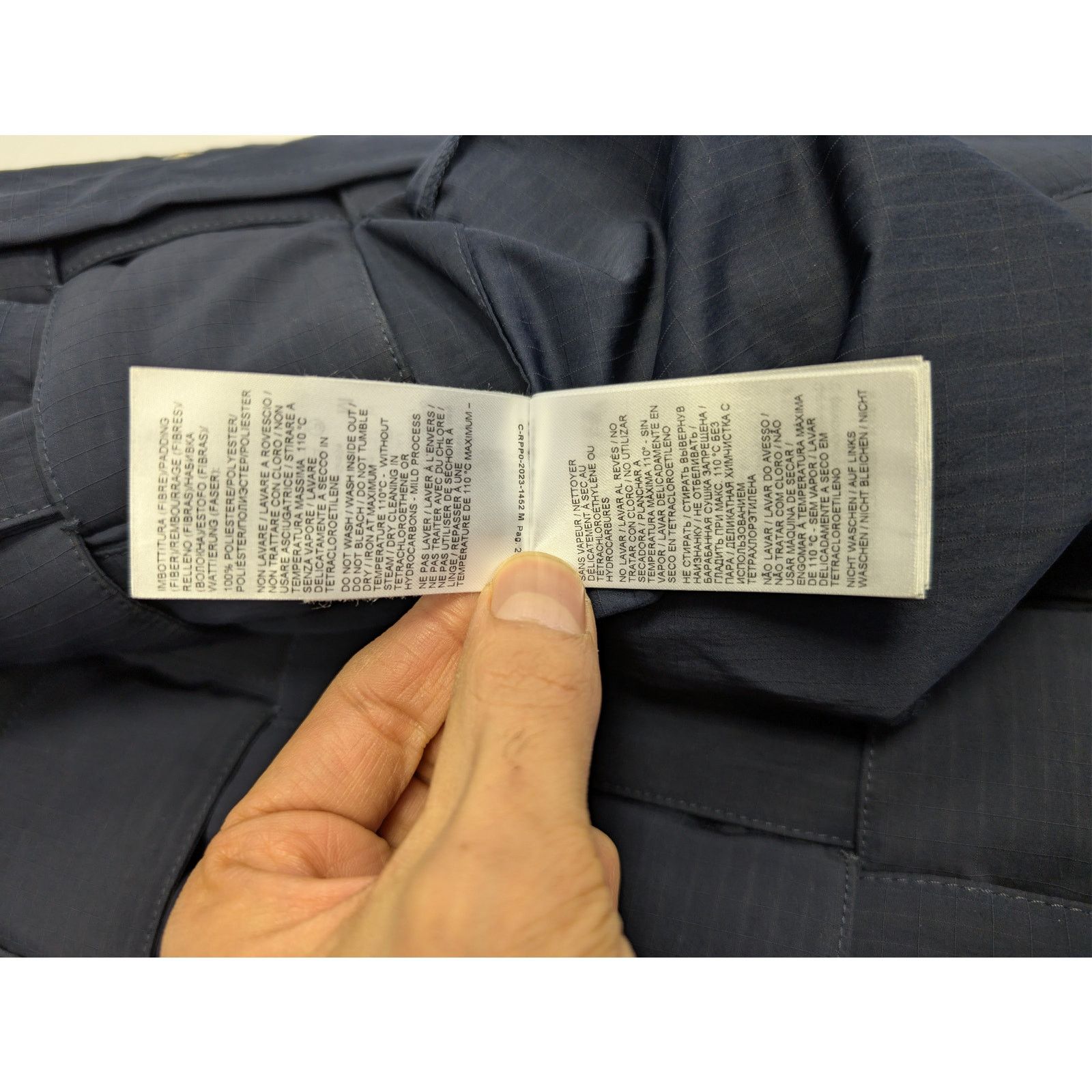 Bottega Veneta o1rshd1 Tech Rip-Stop Nylon Gilet Vest in Blue Size US M / EU 48-50 / 2 - 18 Thumbnail
