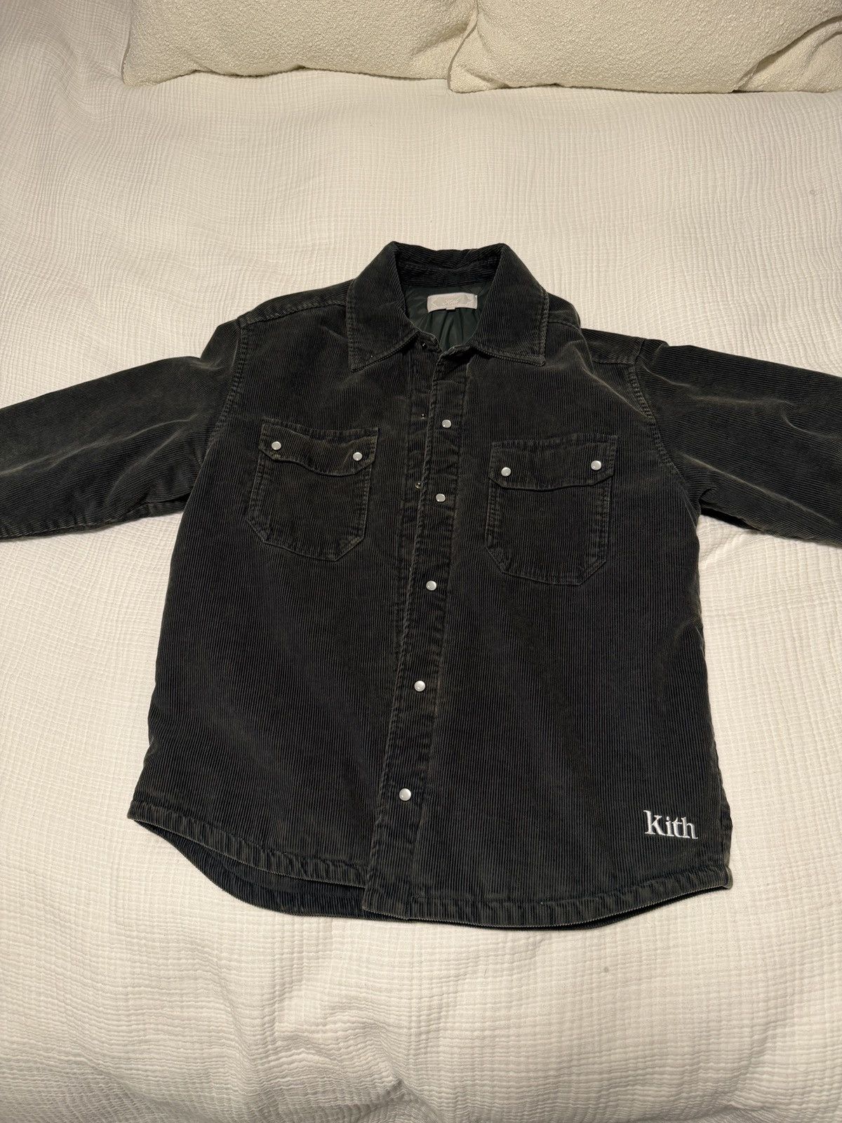 Kith Dark Green Kith Corduroy Top Size US M / EU 48-50 / 2 - 1 Thumbnail