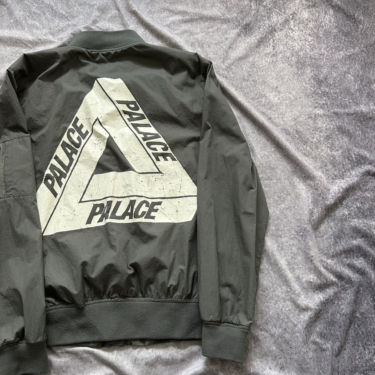 Palace Palace Skateboards Tech 2014 Bomber Jacket Gray Size US S / EU 44-46 / 1 - 12 Thumbnail
