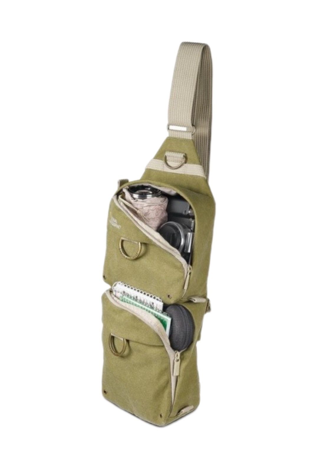 Vintage Rare National Geographic “Earth Explorer” Waist Pack-Sling Size ONE SIZE - 12 Thumbnail
