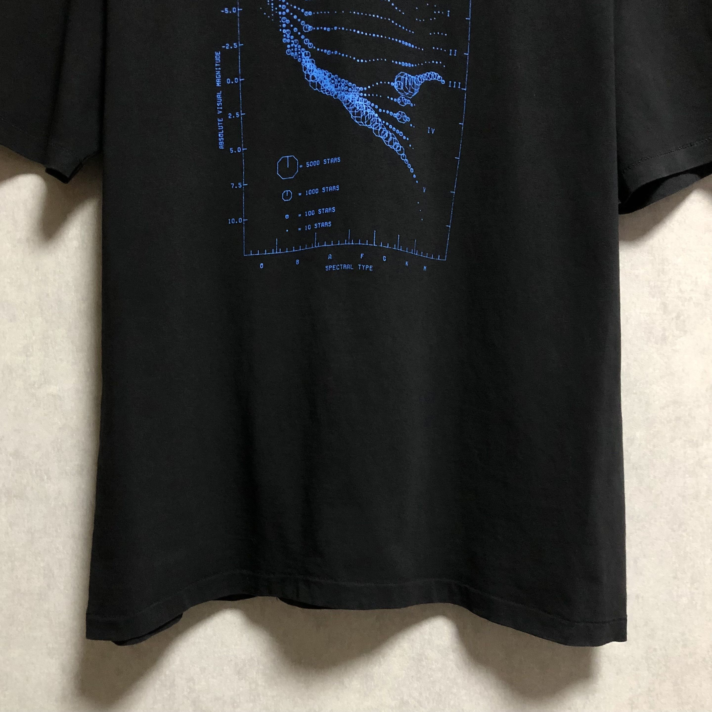 Arts & Science Vintage Michigan Spectral Catalog HD Stars 90s Tee Size US XL / EU 56 / 4 - 9 Thumbnail