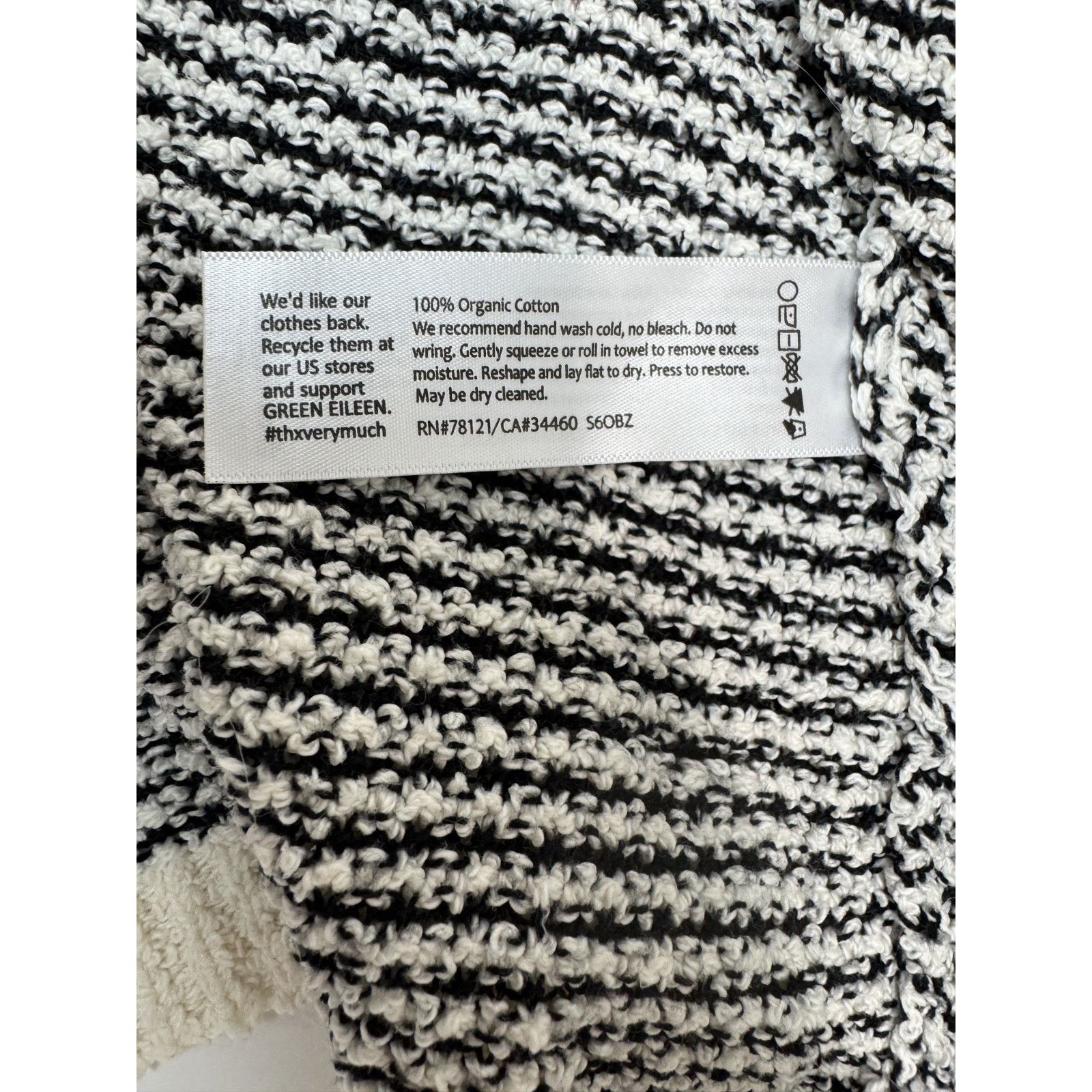 Eileen Fisher Eileen Fisher Organic Cotton Open Front Sweater Small Size S / US 4 / IT 40 - 4 Thumbnail