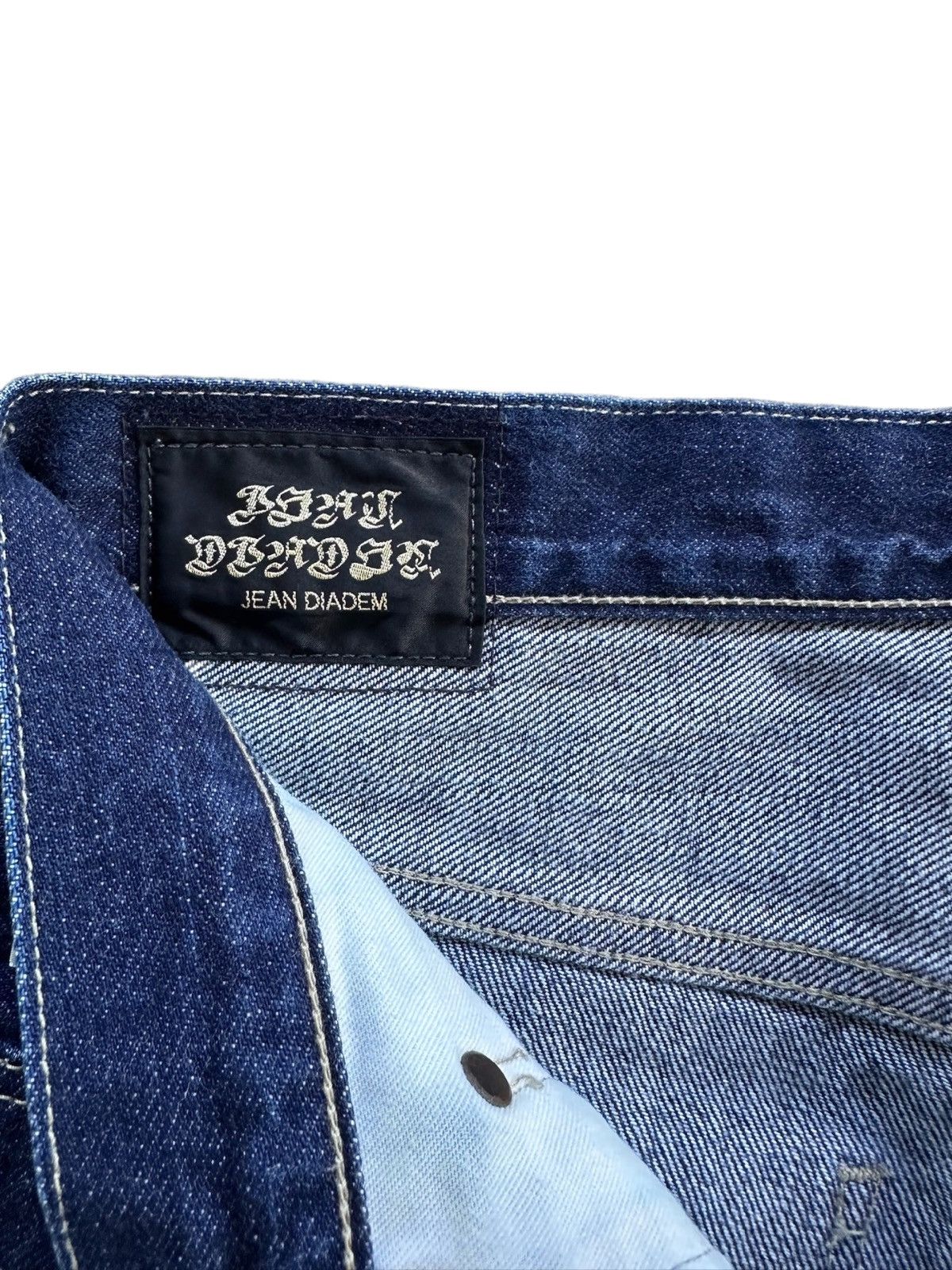 Japanese Brand Vintage Back Number Selvedge Jeans Shorts Size US 31 - 7 Thumbnail