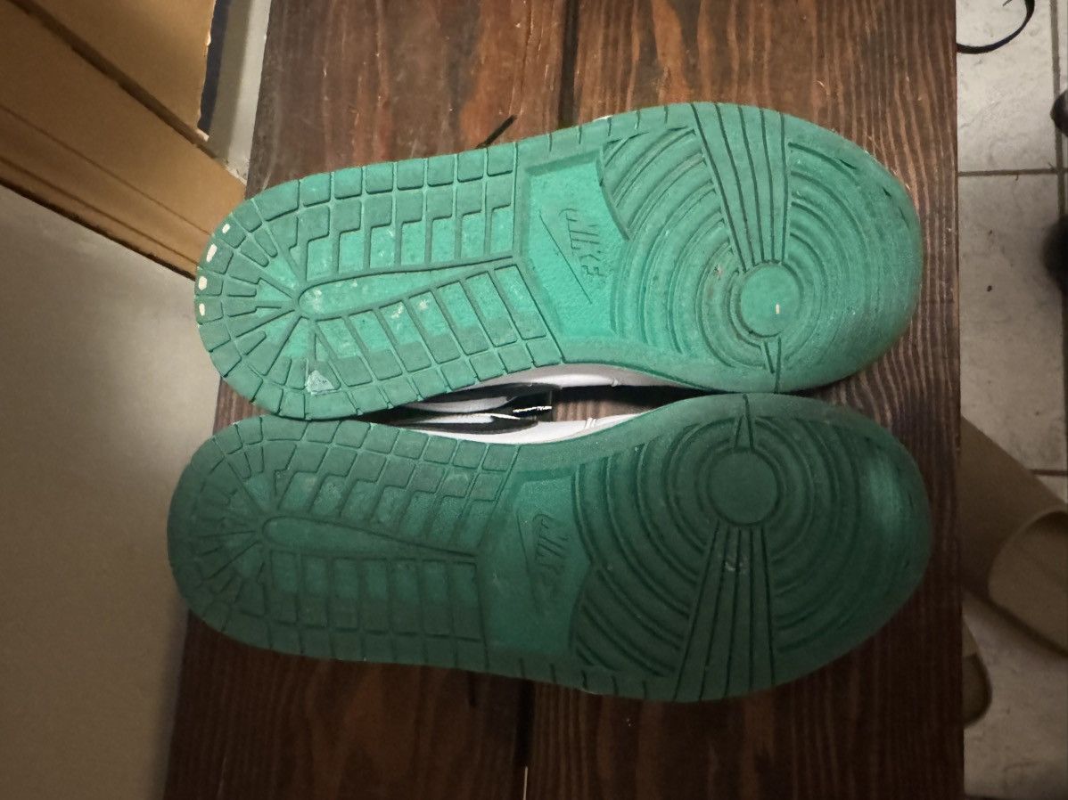 Jordan Brand Jordan 1 Low White Lucky green Size US 10.5 / EU 43-44 - 7 Thumbnail