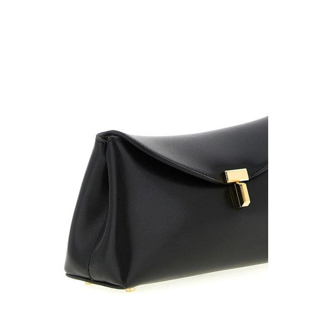 Toteme TOTEME T-Lock Black Mini Clutch New Size ONE SIZE - 3 Thumbnail